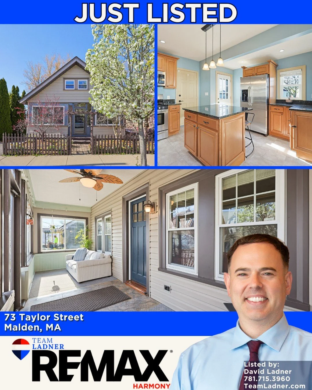🔑Move-in ready, 3-bedroom, 1.5-bath home with quick access to downtown Boston. 

🎈Open House
Sat, 5/30 from 11:00 AM-12:30 PM
Sun, 5/31 from 11:00 AM-12:30 PM 

☎781.587.0528
👉TeamLadner.com

#RemaxHarmony #Remax #TeamLadner #maldenma