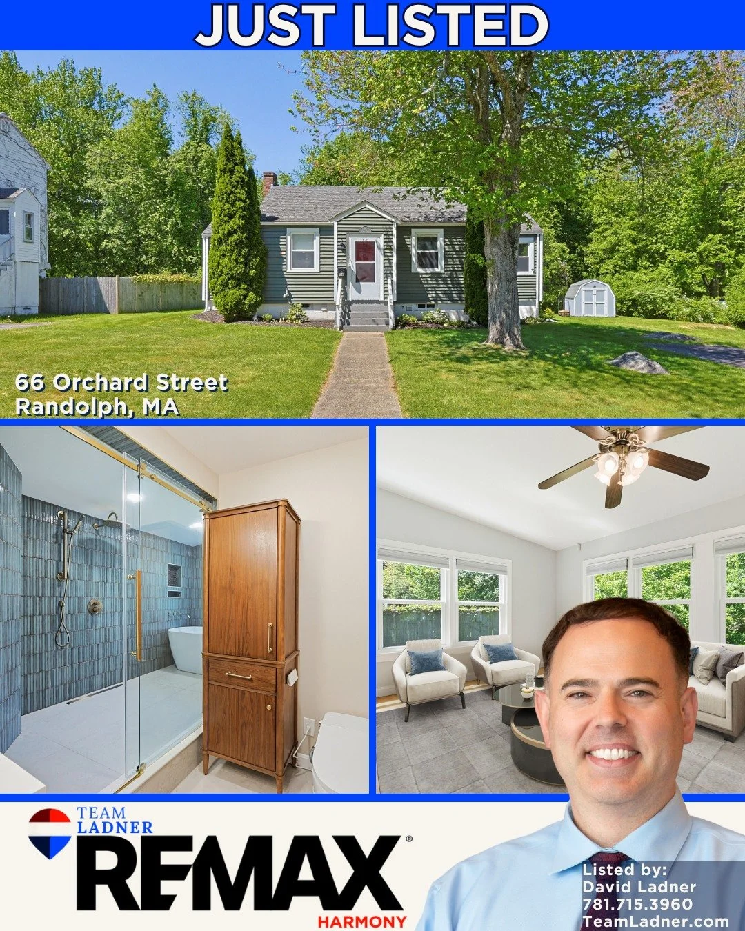 🏡This 2-bedroom/1.5-bath home is an incredible move-in ready opportunity for a first-time homebuyer or downsizer! 

☎781.587.0528
👉TeamLadner.com

#RemaxHarmony #Remax #TeamLadner #randophma
