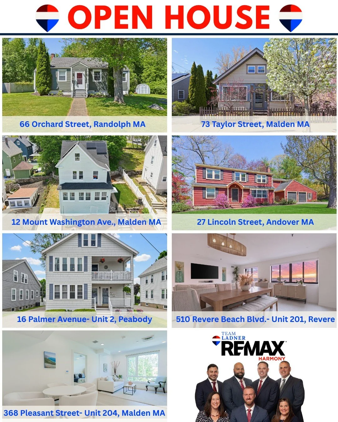 🏡We have an incredible lineup of properties all just a short drive to Boston and all that New England has to offer. 

⏰Don't wait! Your dream home is waiting! 🔑Stop by our open houses this weekend to tour these amazing listings in person. 

☎781.58