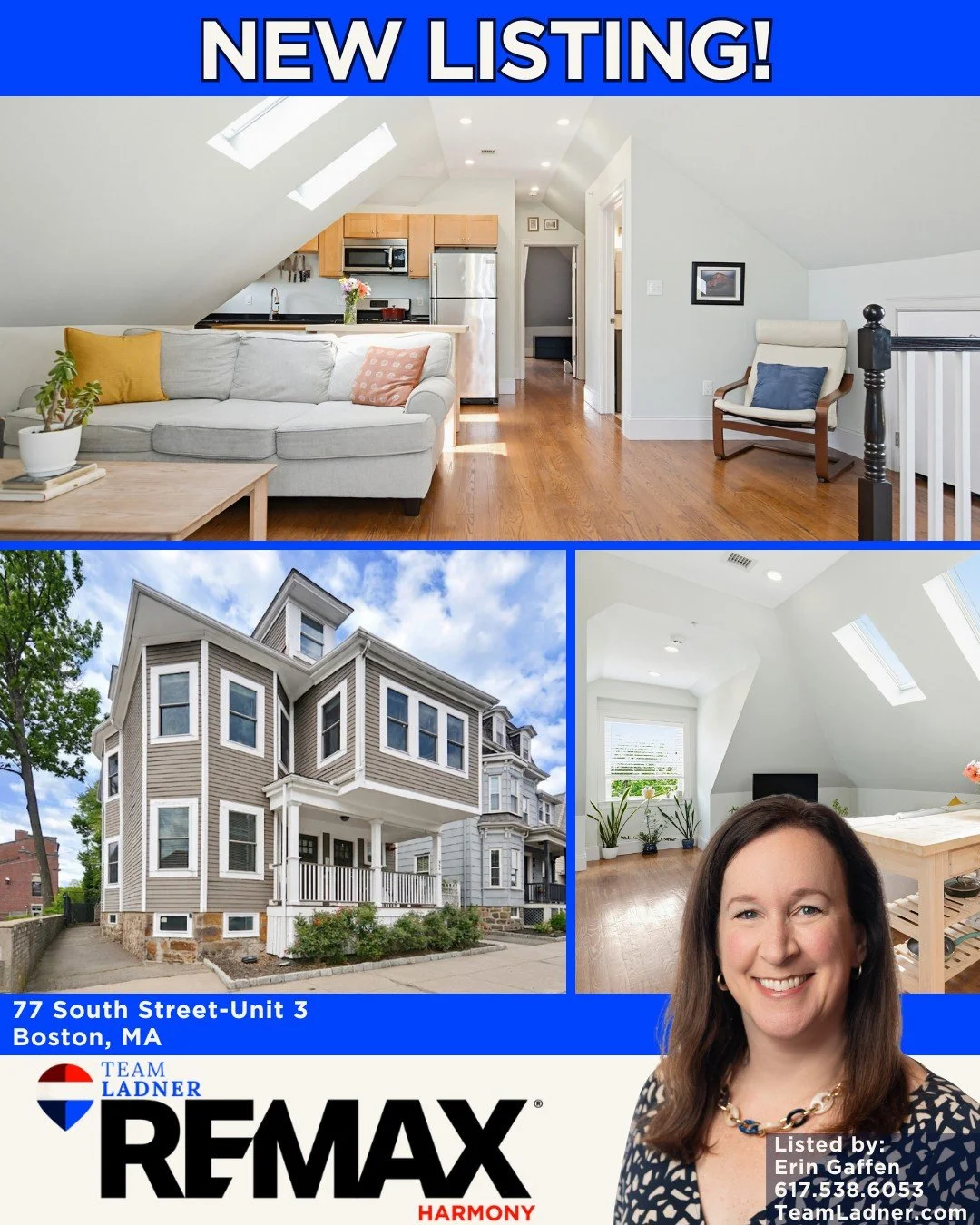 ✨Pristine 1 bedroom/1 bath condo with flexible bonus room/office, tons of natural light, in a prime Jamaica Plain neighborhood! 

🎈Open House:
Saturday, June 6 | 11:00 am-12:30 pm
Sunday, June 7 | 12:00 pm-1:30 pm

☎781.587.0528
👉TeamLadner.com

#R