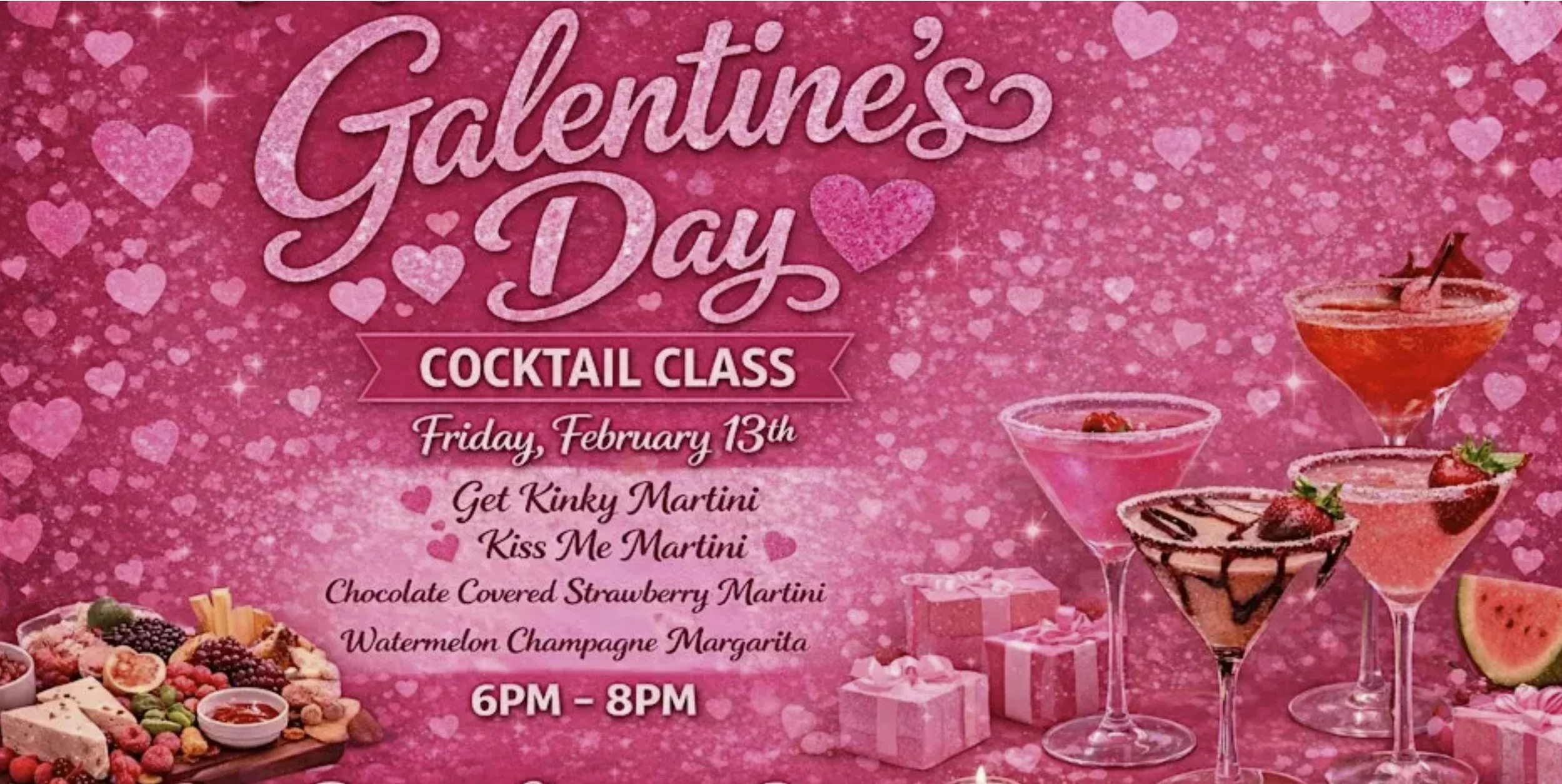21+ Galentine's Day Cocktail Class