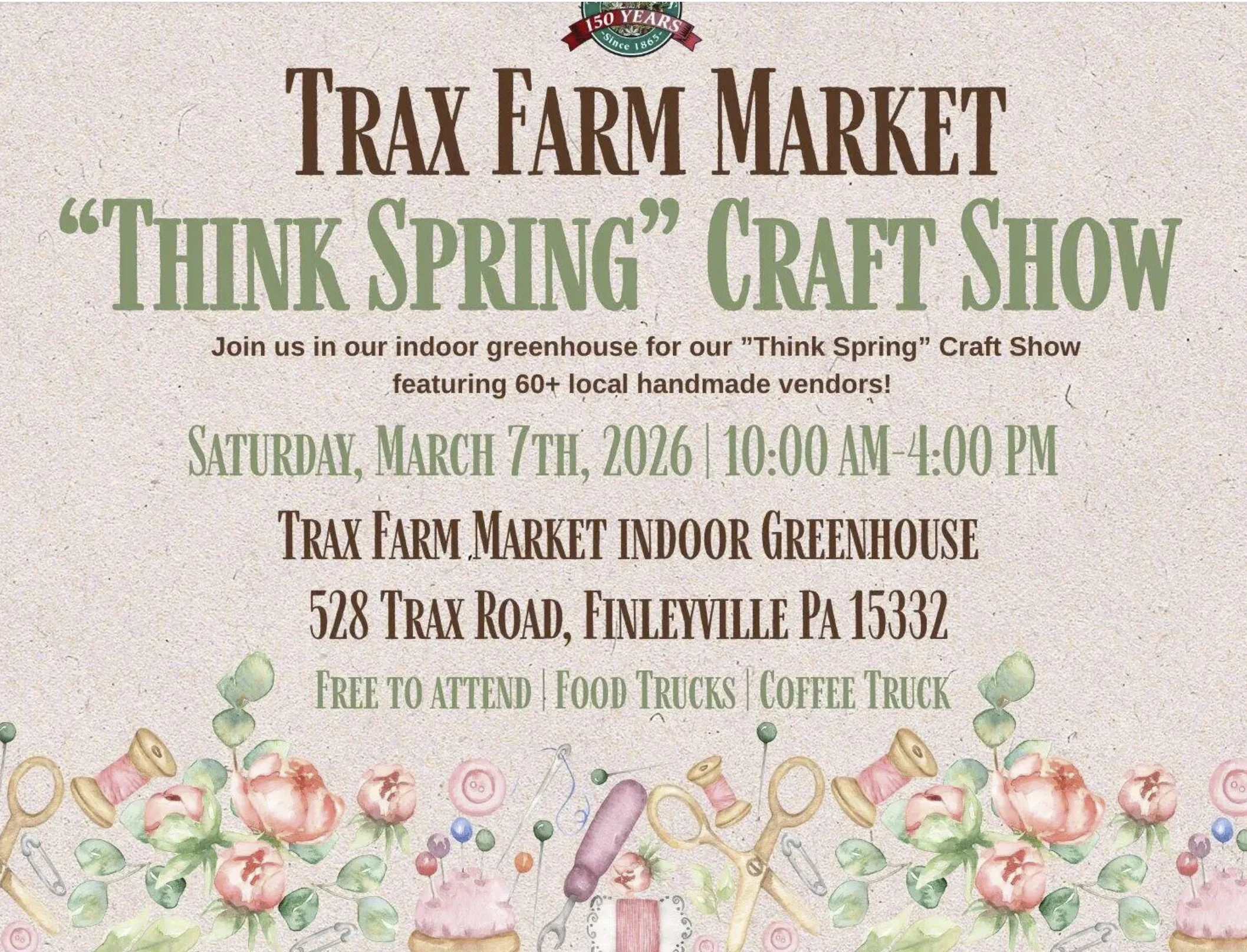"Think Spring" Handmade Craft Show