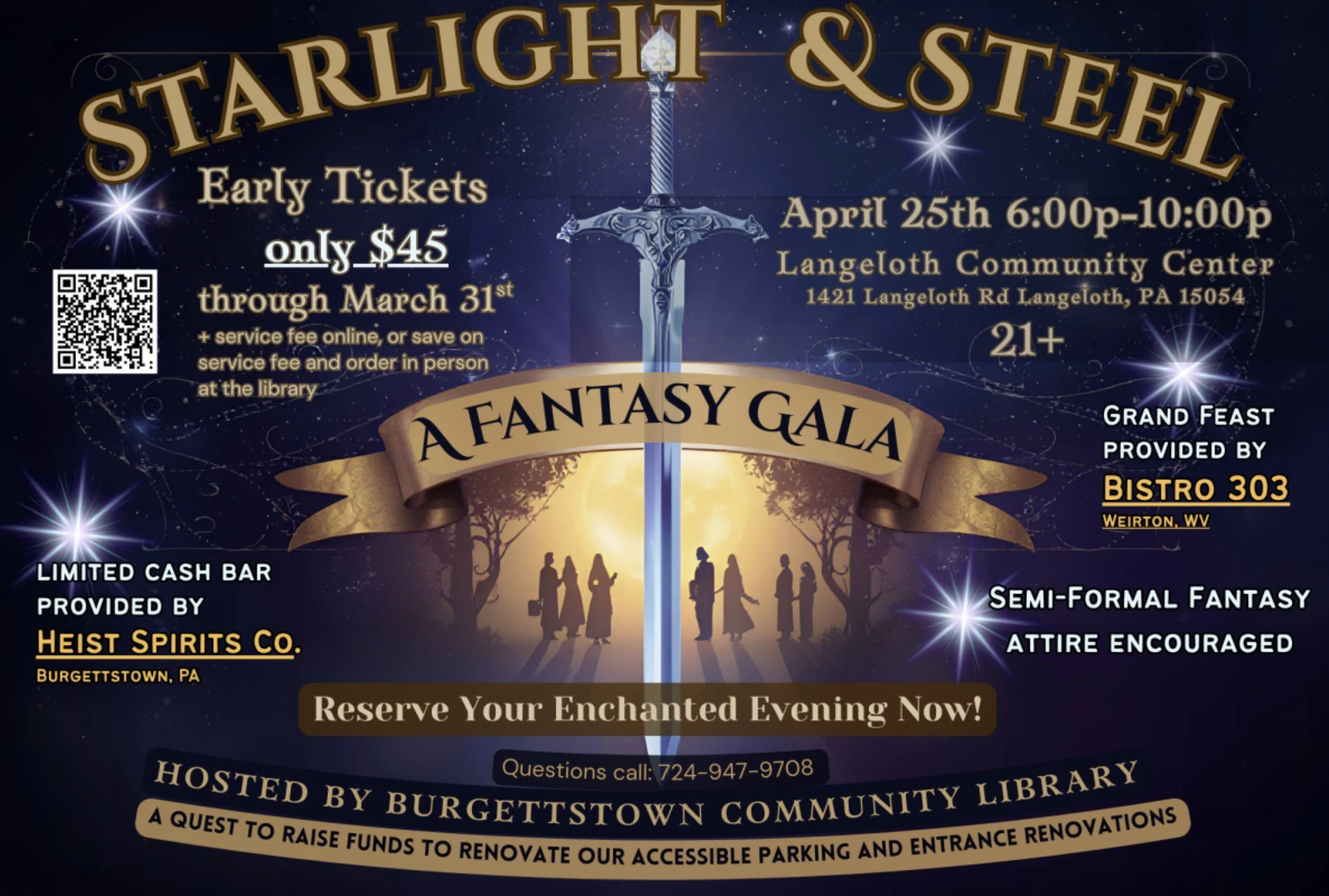 Court of Starlight and Steel: A Fantasy Gala