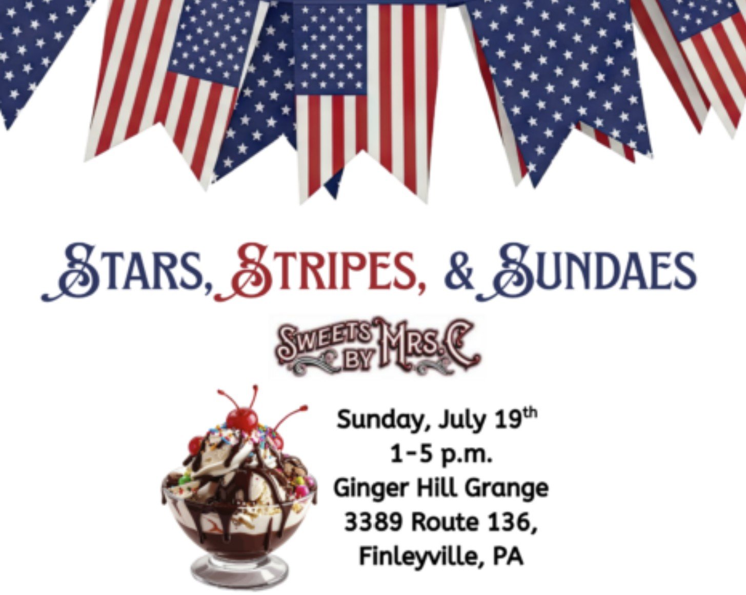 Stars Stripes and Sundaes