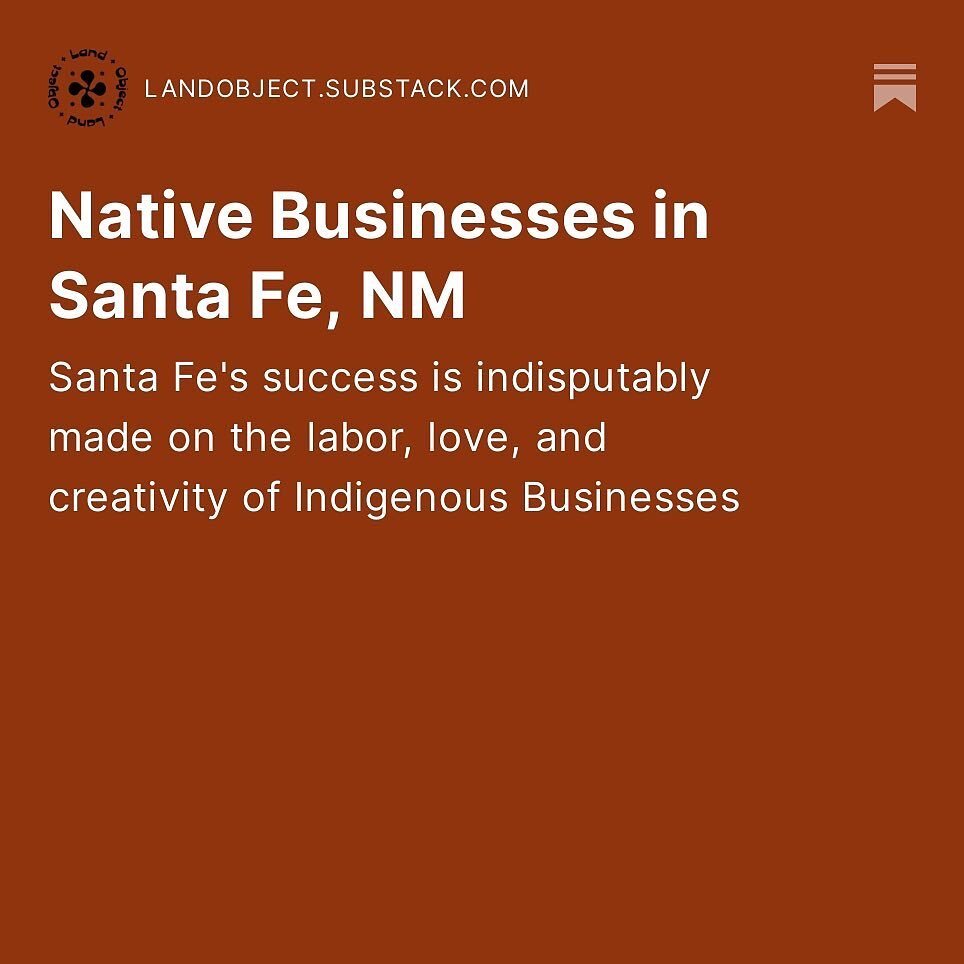 Santa Fe&rsquo;s success is indisputably made on the labor, love, and creativity of Indigenous businesses. Because of that, it is a well-known international art hub, yet many fail to acknowledge the indigenous businesses that make up the supportive n
