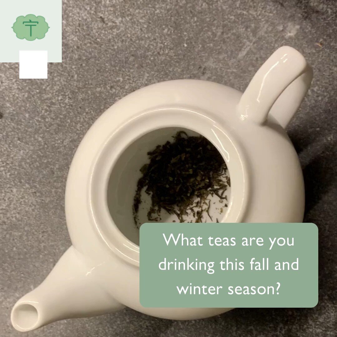 What are your favorite teas to drink in the Fall and Winter?

Over here at Tranquil Tuesdays, we've been enjoying some nicely roasted oolongs, Pu'er teas, and black teas all Fall. 

We have also been trying out some new Pu'er teas (pictured if you sw