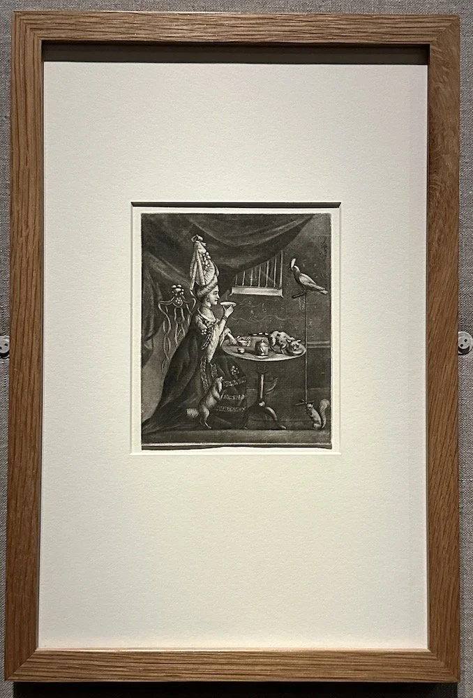 Woman drinking tea