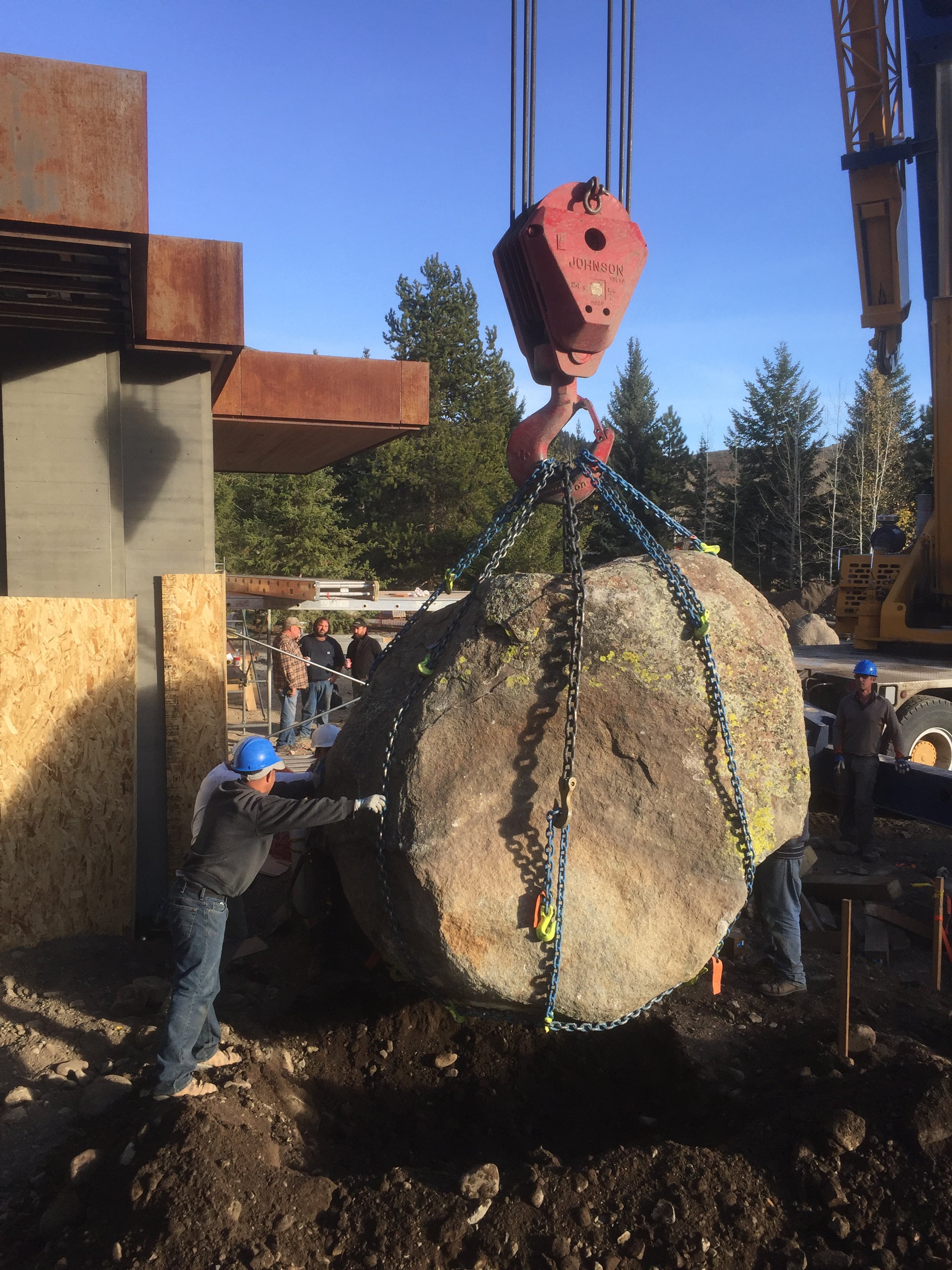Pipestone Granite Boulders