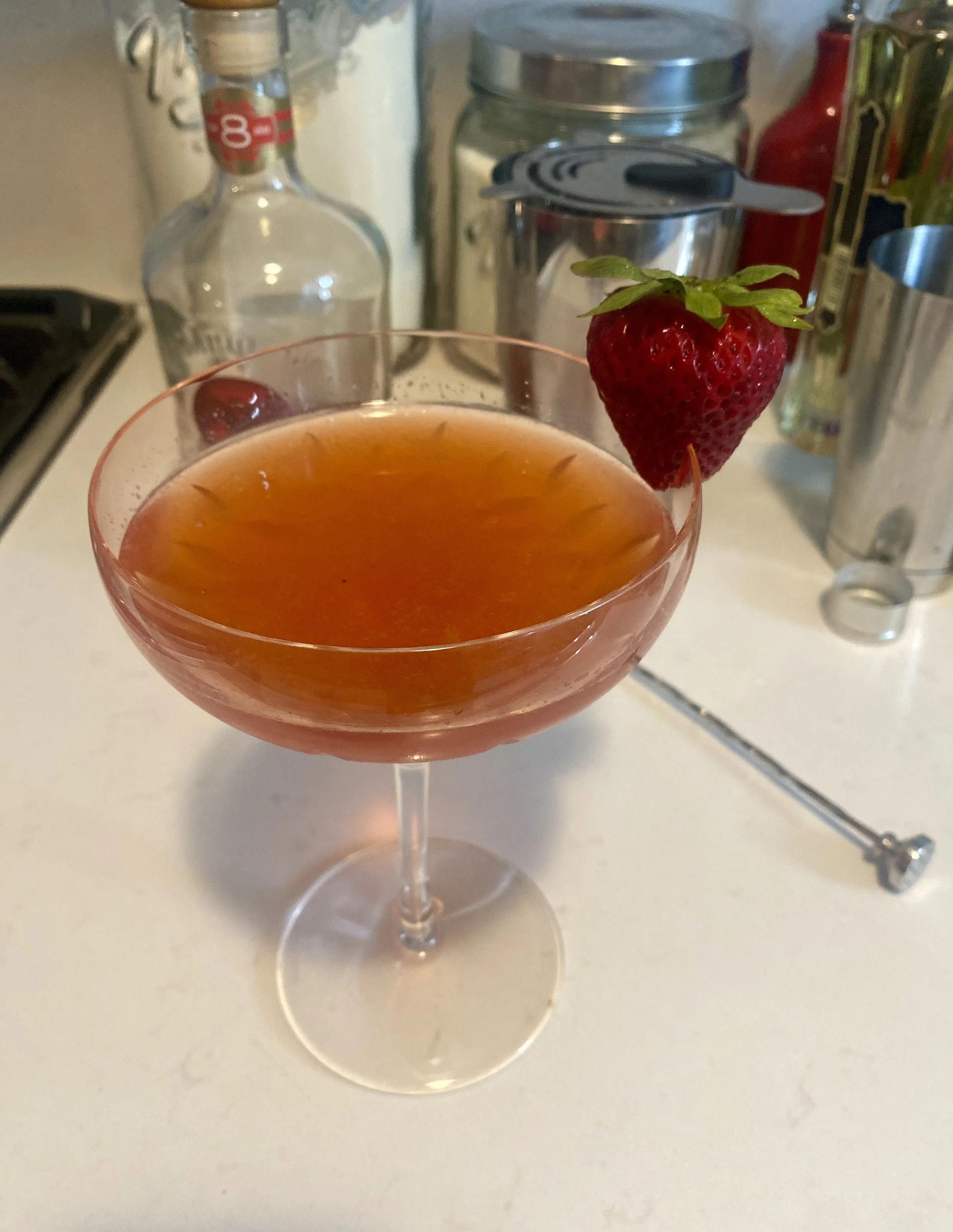 "Real" Strawberry Daiquiri