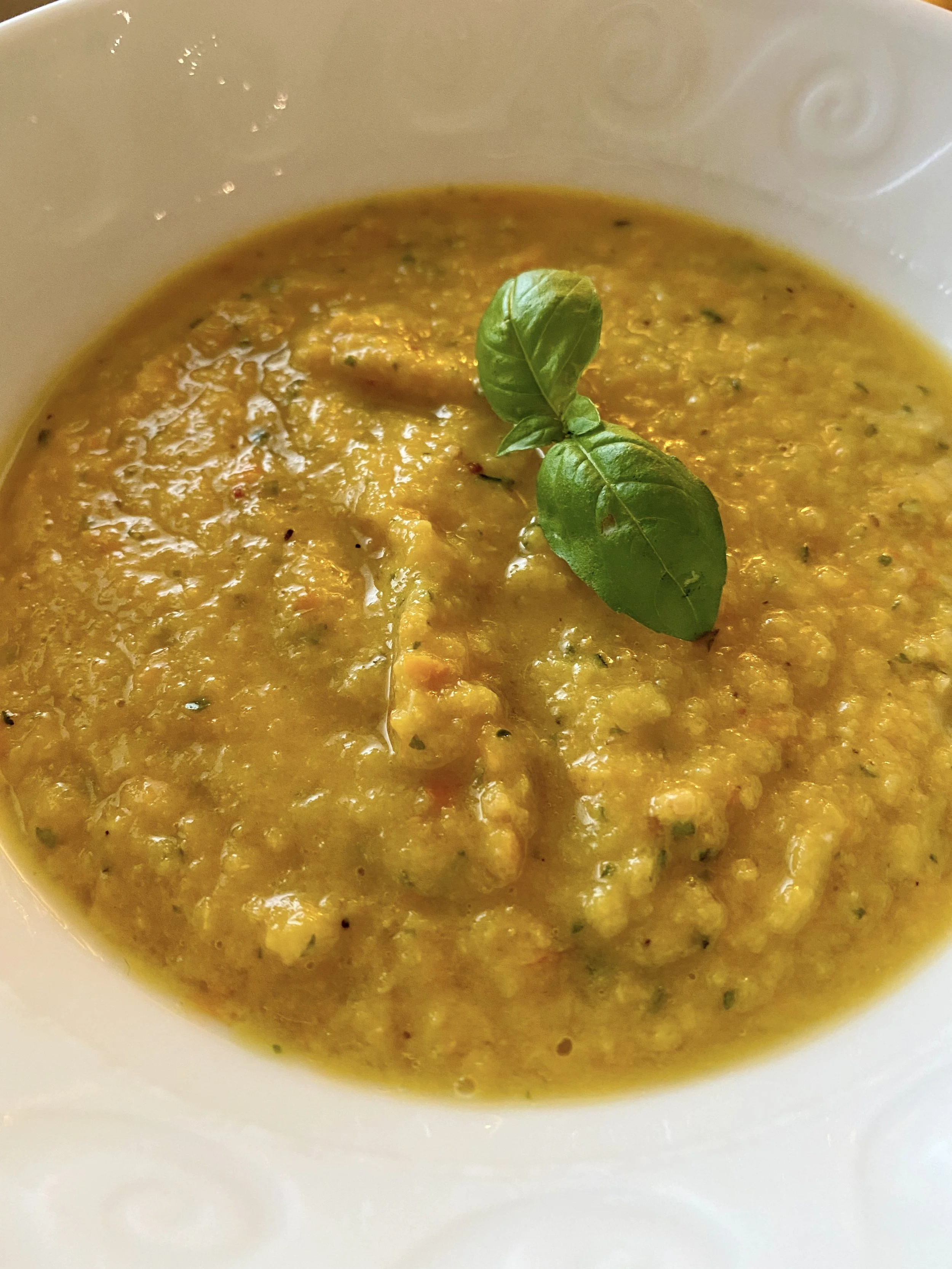 Golden Peach Gazpacho