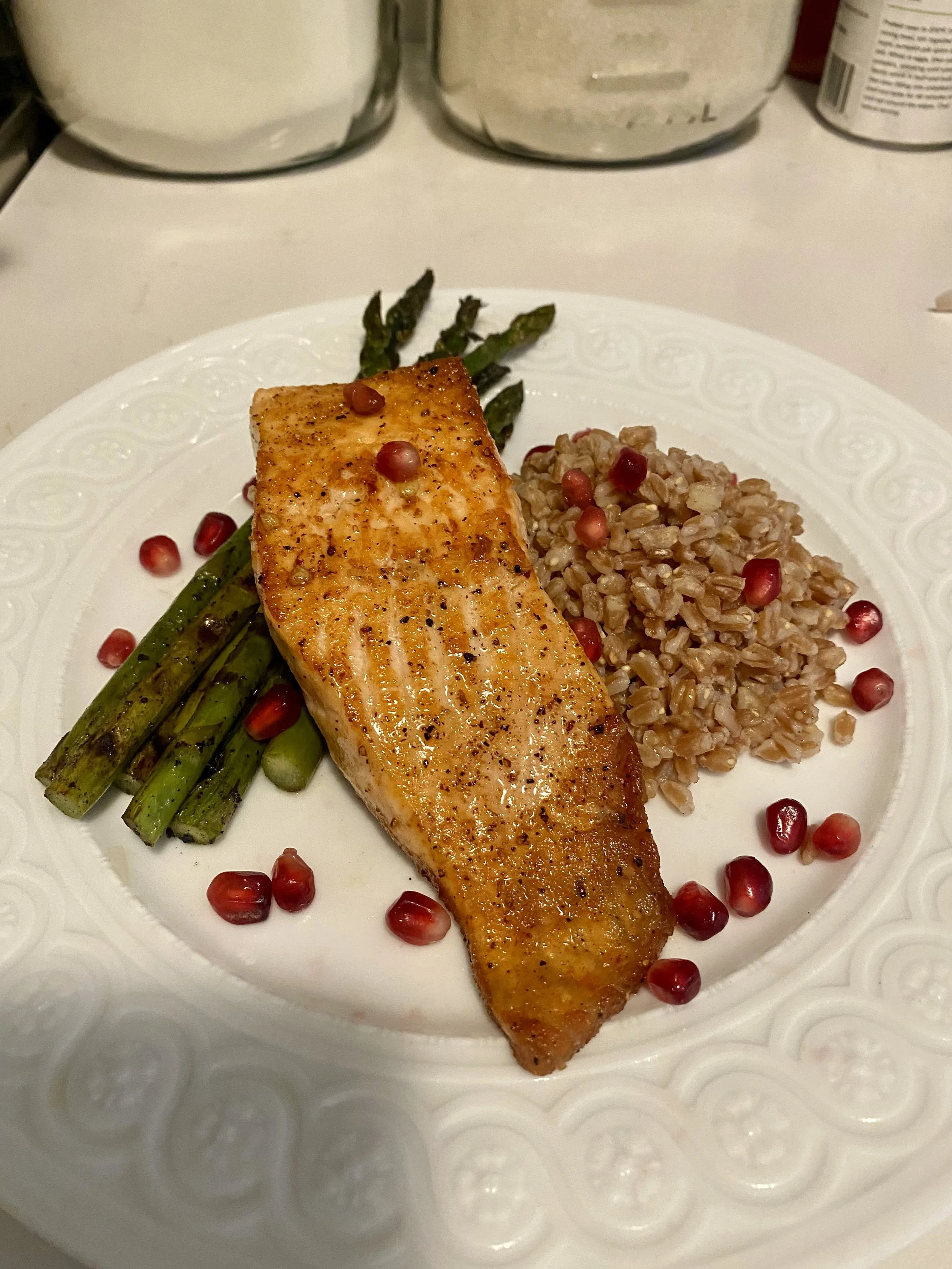 Garlic-Jalapeño Salmon