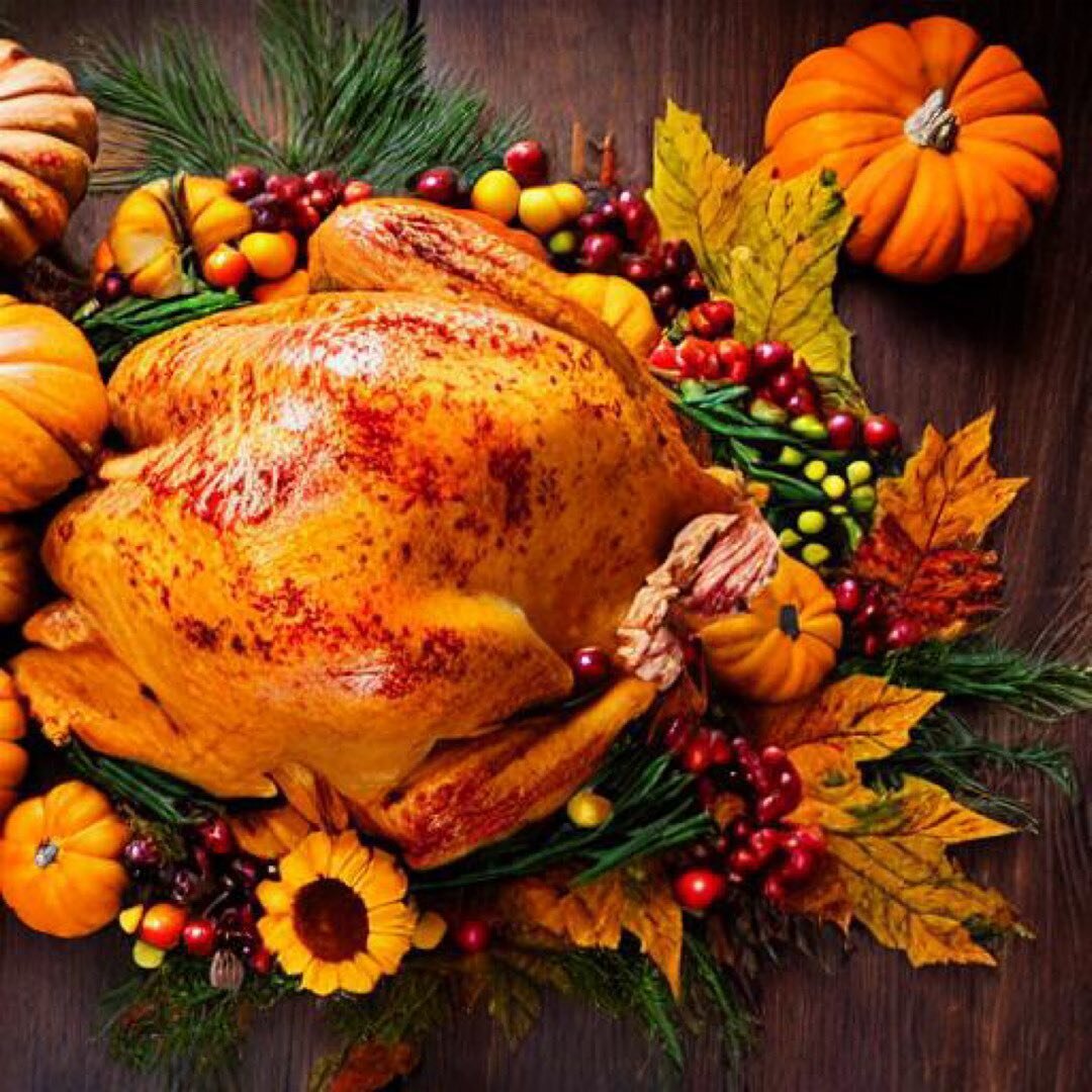 Happy Thanksgiving. I am so grateful for all 

of my guests and supporters! Enjoy your 

holiday!