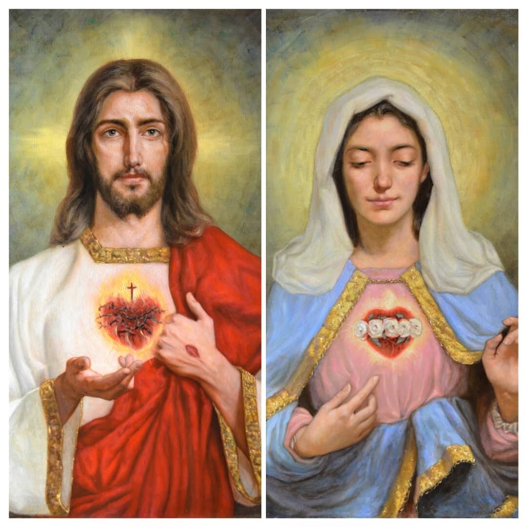 I thought of making holy cards with these two images: I think they are very suitable for small prints. 🤔

www.etsy.com/shop/MargheritaGallucci
_________

Pensavo di fare dei santini con queste due immagini: per delle stampe piccole penso si prestino
