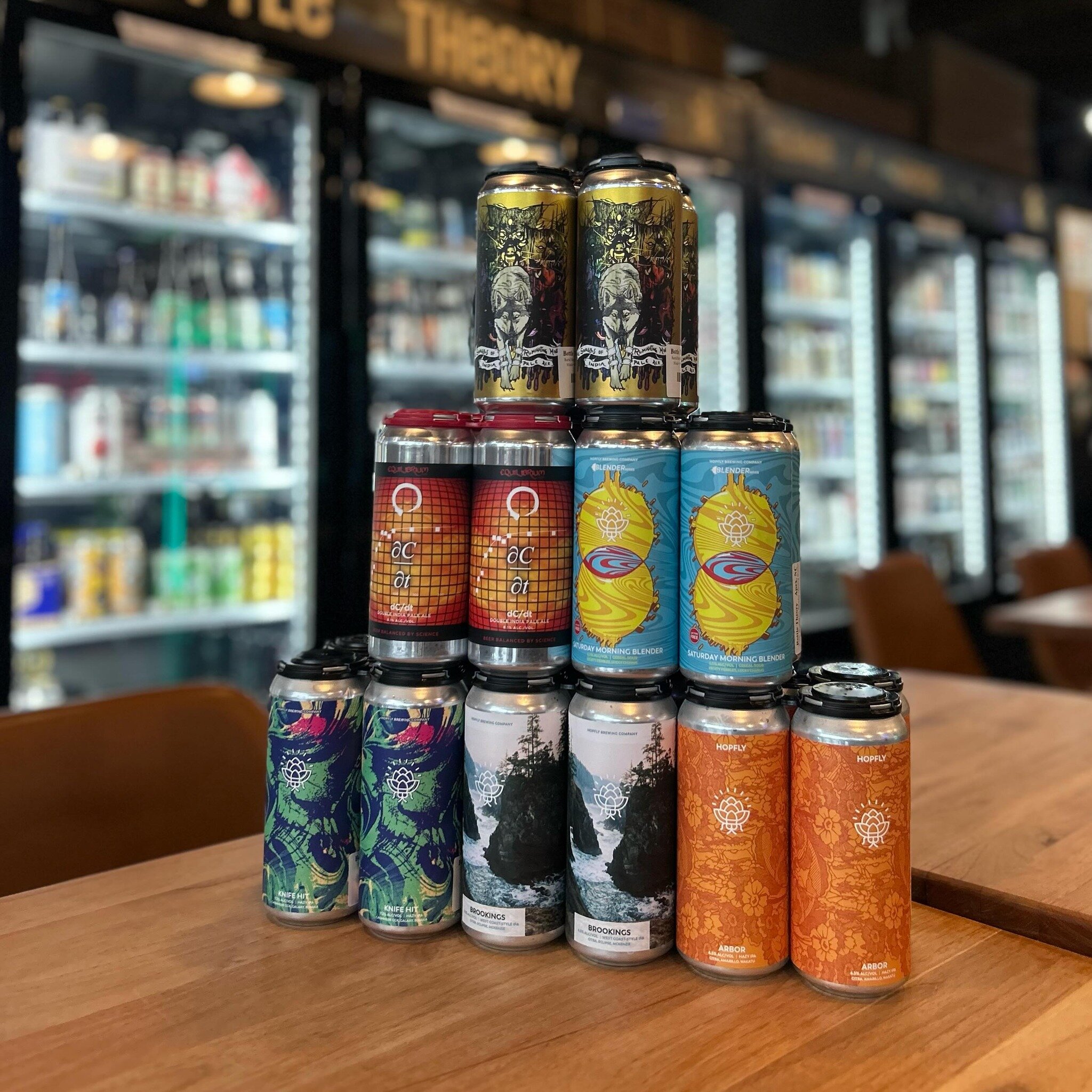 New in from @eqbrewery @hopflybrewingco and @burialbeer 🤩 

#craftbeer #beerandwine #bottleshop #beer