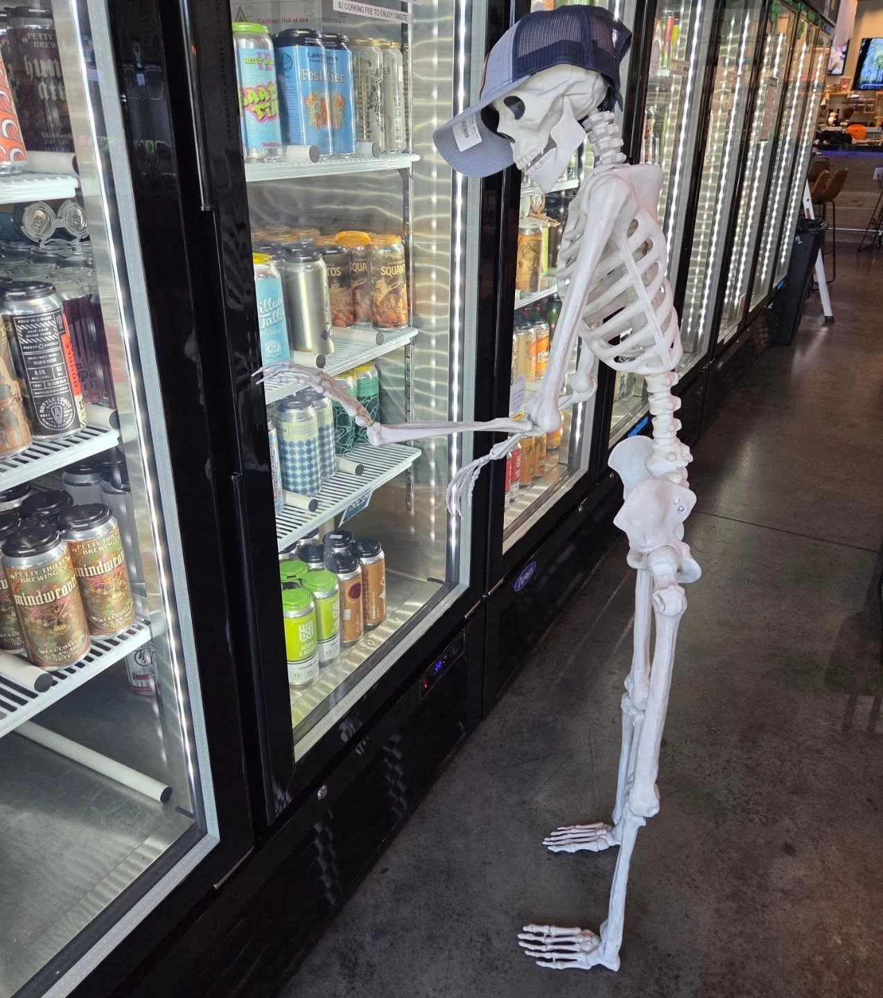 Waiting on Dinner from @mainebeerco like......💀🍻