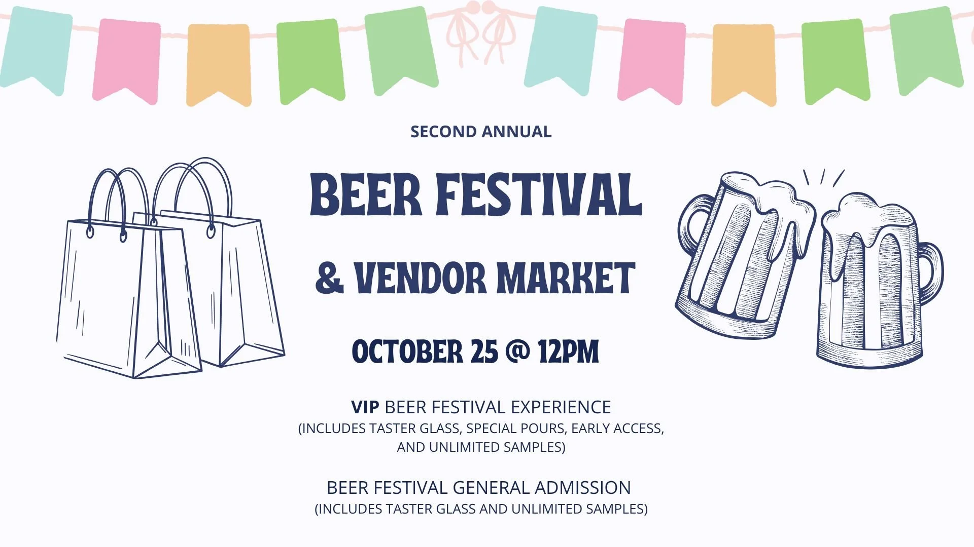 Join us on Saturday, October 25th from 1&ndash;4 PM for an afternoon packed with craft beer and local shopping! We&rsquo;ll have an incredible lineup of breweries pouring samples alongside a vibrant vendor market featuring local businesses, artists, 