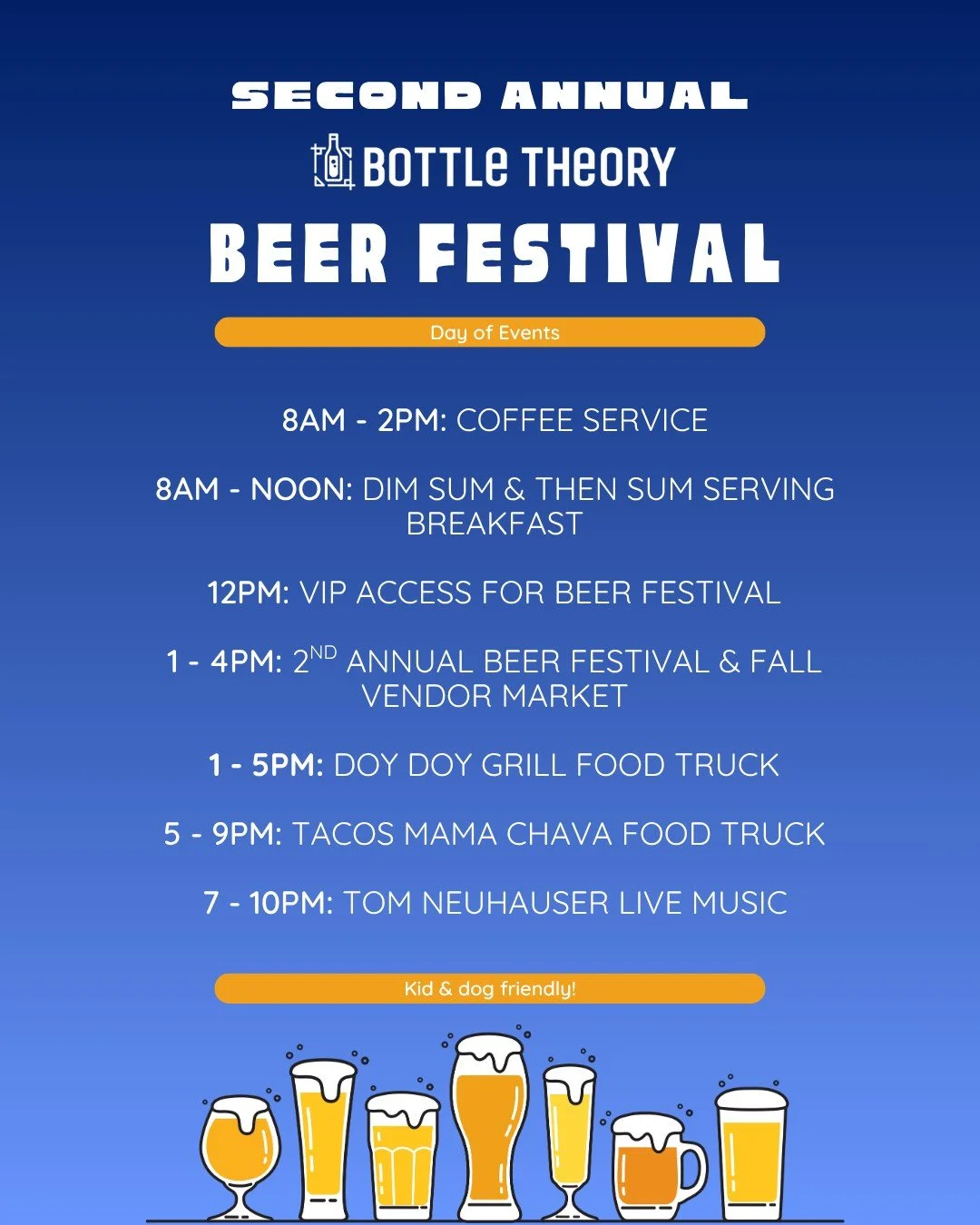 Beautiful Fall weather, local artisan vendors, and unlimited beer samples... Saturday is going to be a dream come true! 🌥🍻🎨
Make sure to carve out some time to visit us on Saturday and purchase your Beer Festival tickets ahead of time to save mone