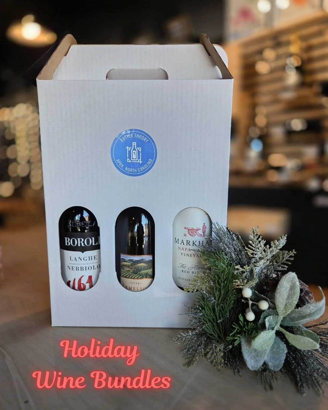 Whether you&rsquo;re gifting, hosting, or just stocking up for cozy nights in, we&rsquo;ve curated a trio of bottles perfect for every holiday table. Bundles are available for purchase at the shop!

And if you&rsquo;re searching for just the right bo