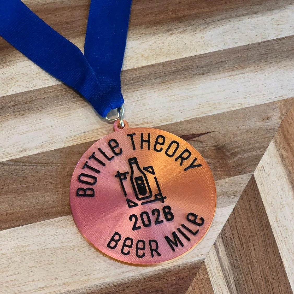 Check out the official 2026 Bottle Theory Beer Mile medals 🥇 🔥
Spots are still open for participants for our Beer Mile! Everyone will get a medal, and the fastest winners will get a free one-month pass to @isi_apex 💪

Check out our website or the 