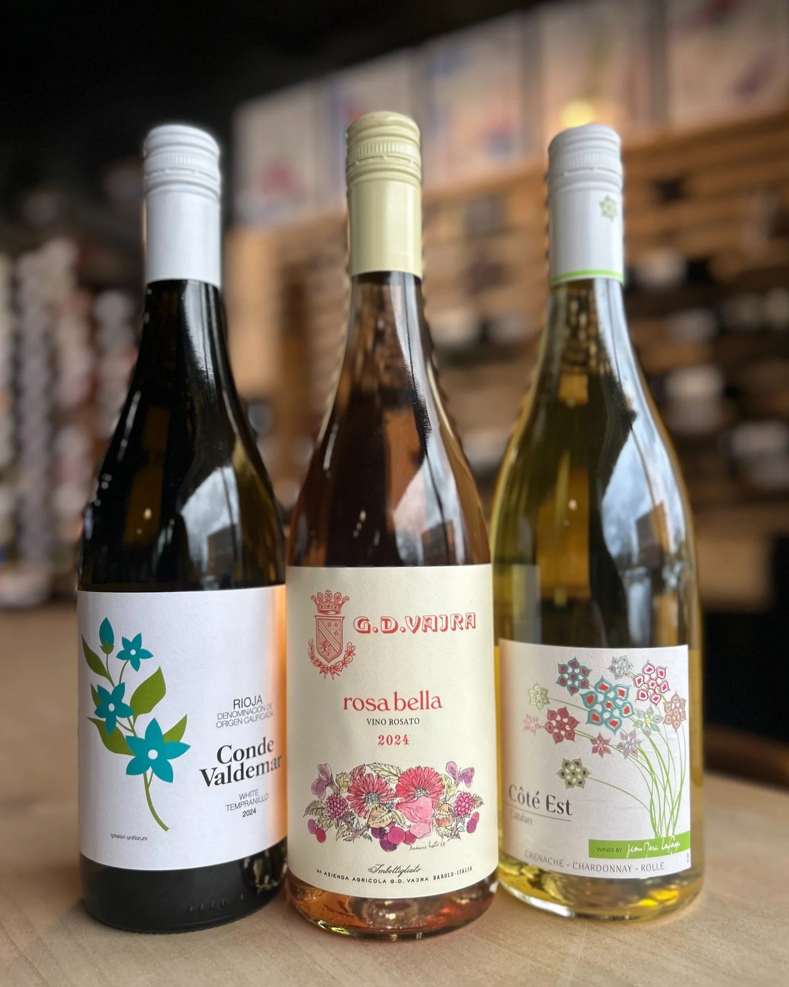 Happy First Day of Spring! 🪻🐇🌱💐
Which means we are closer to enjoying crisp and refreshing whites and roses out on the patio!

Don't forget, we have FREE wine tastings every Friday from 4:30-6:30pm. The perfect excuse to stop by and find a new fa