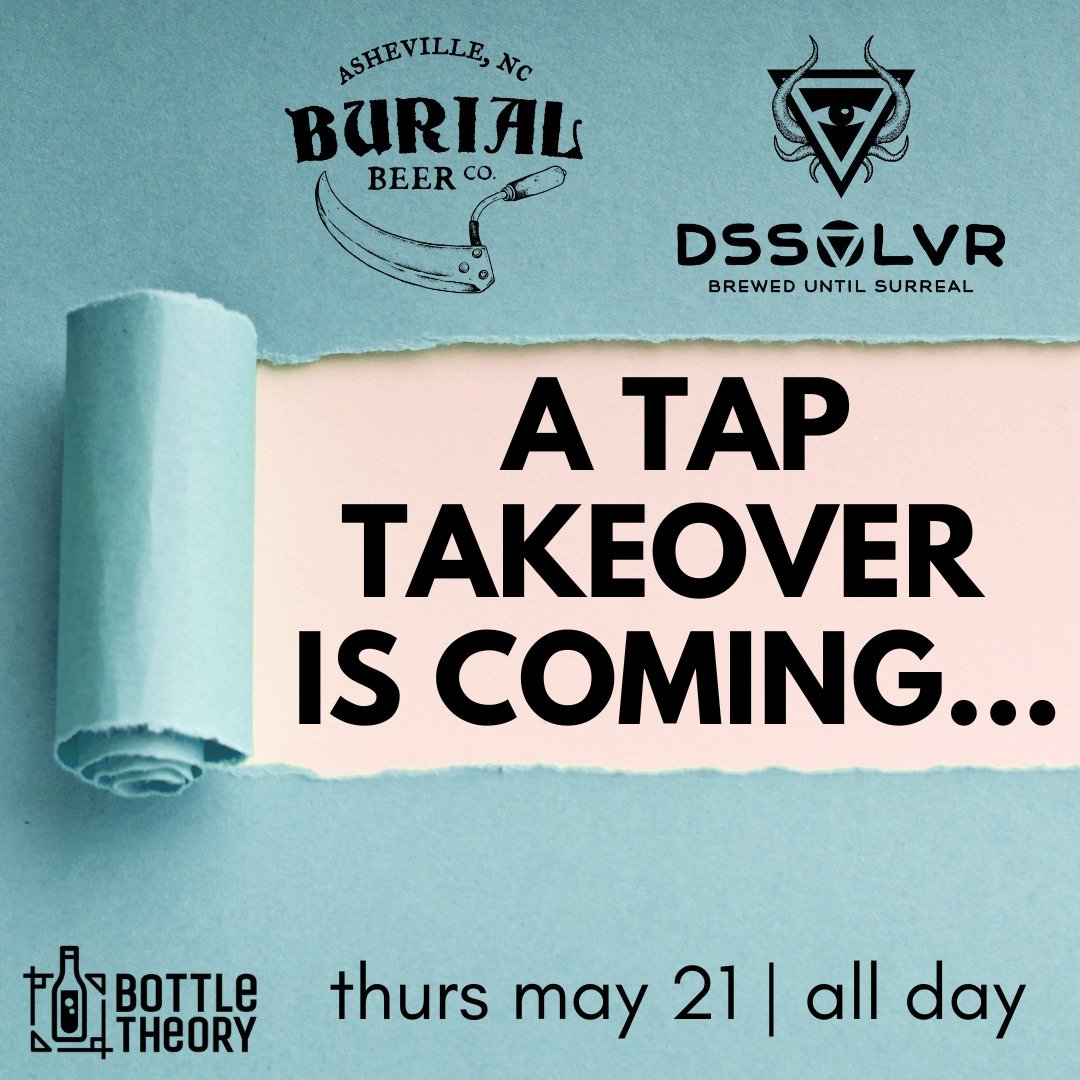 An Asheville Beer Week Tap Takeover is coming soon, and let&rsquo;s just say&hellip; our draft list is about to reach new peaks. ⛰️✨

Expect fresh pours, fan favorites, and a few beers we&rsquo;re REALLY excited to share with you. See you Thursday! ?
