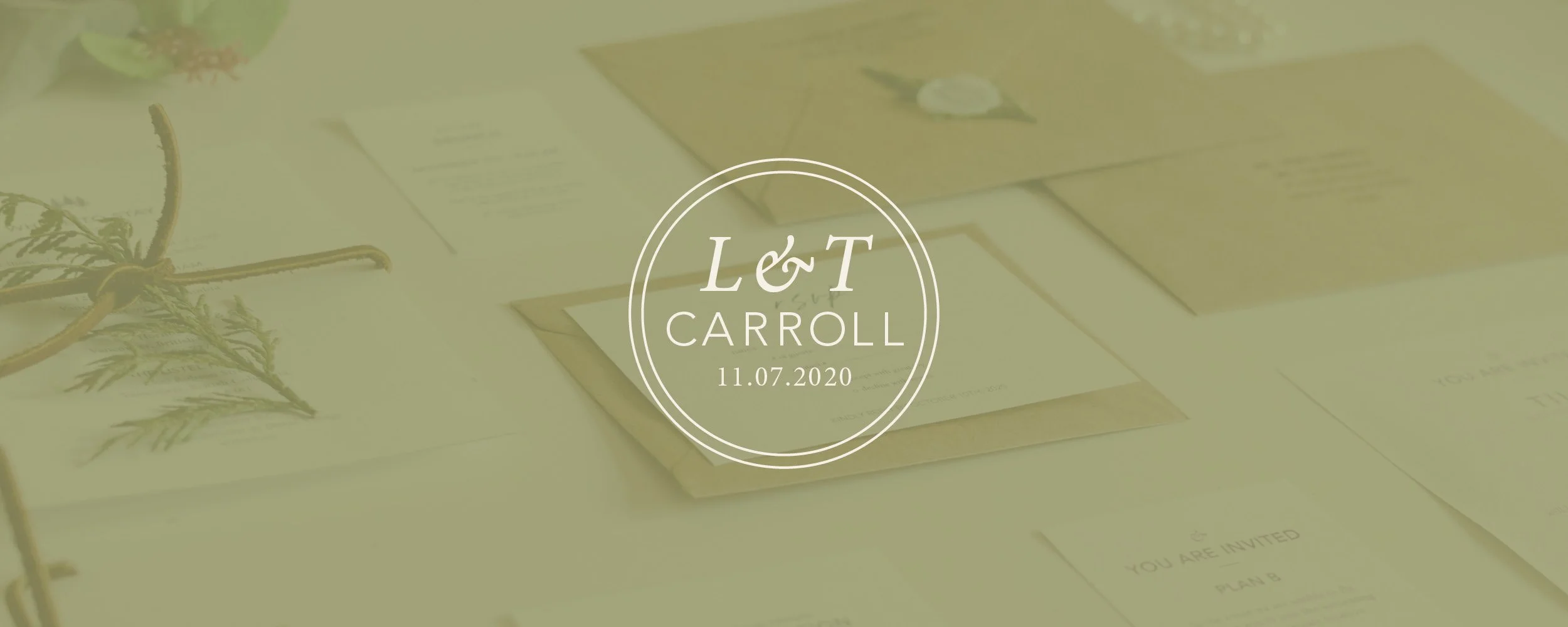 Minimalist Wedding Stationery