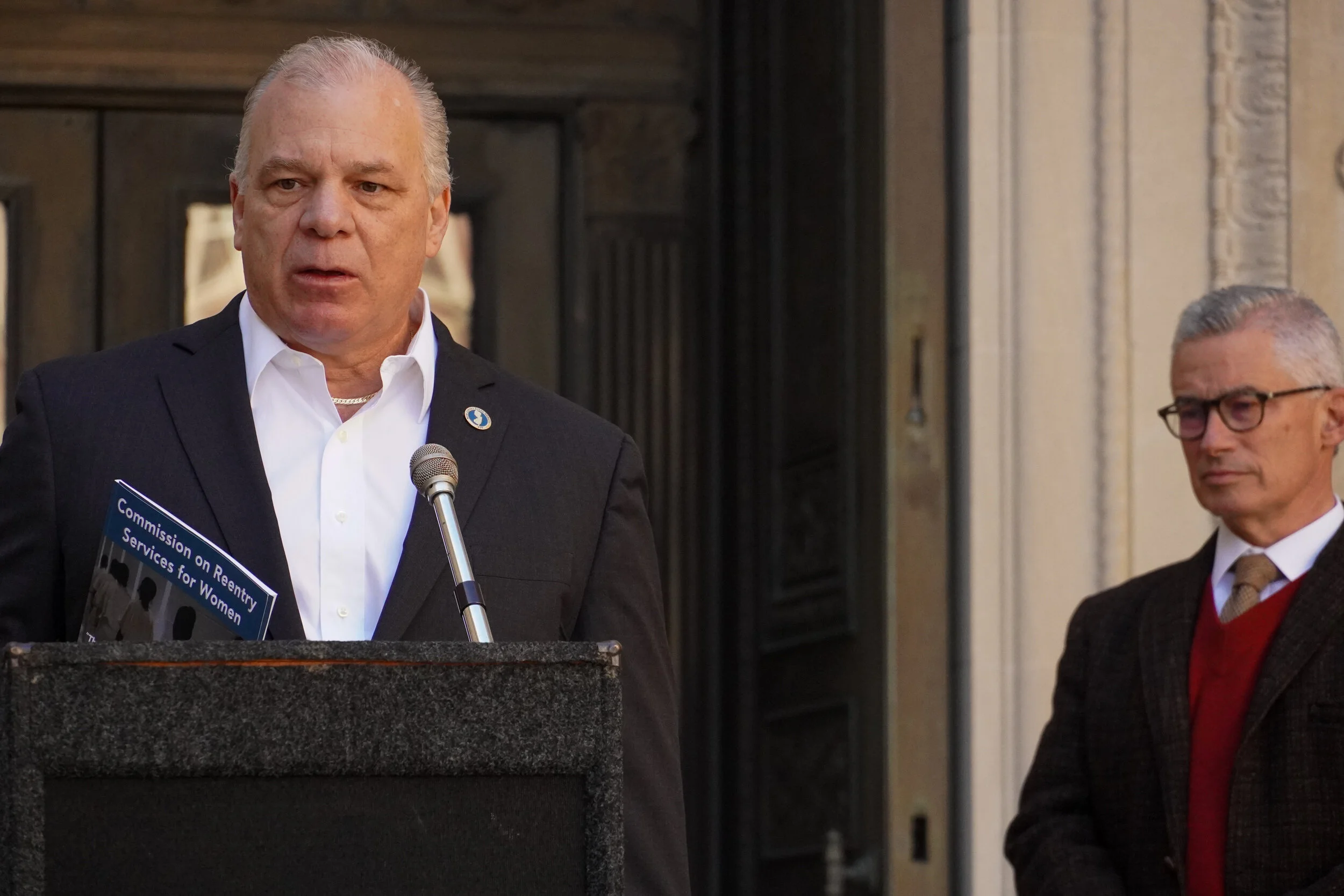 SENATOR SWEENEY AND GOVERNOR Jim MCGREEVEY 