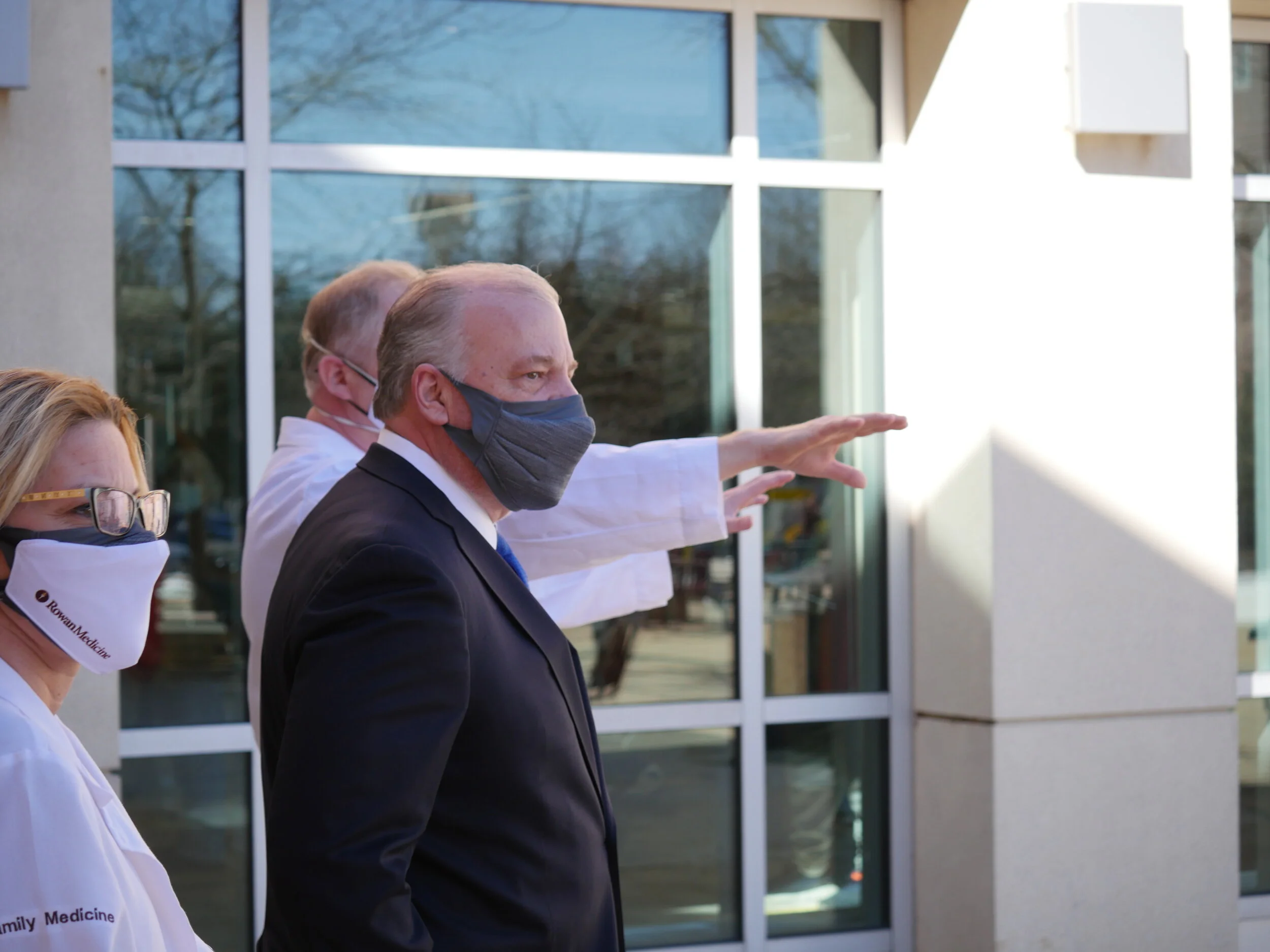 SENATOR SWEENEY AND DR. JOSHUA COREN, ROWAN SOM 