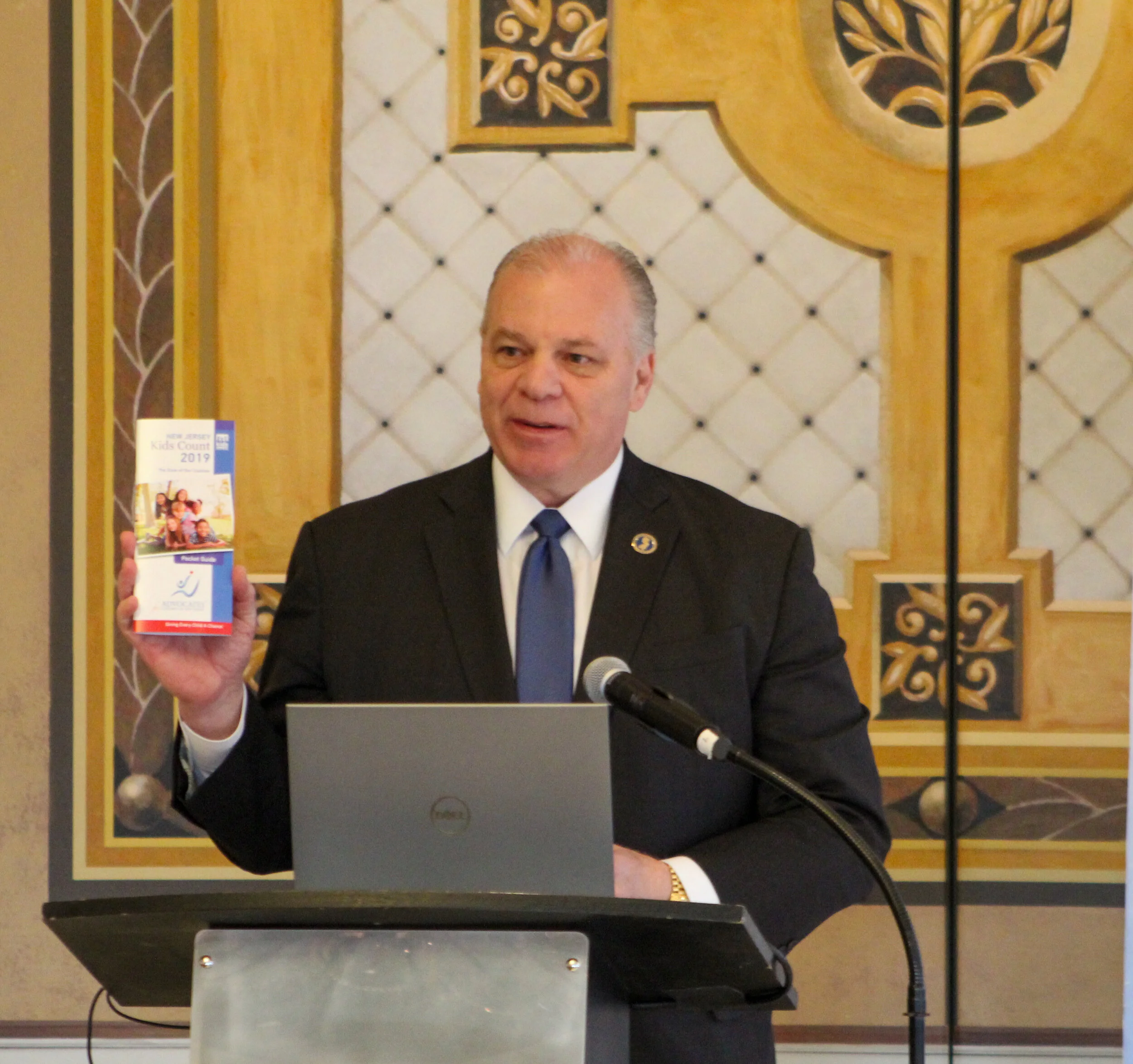 SENATOR SWEENEY ADDRESSING THE 2020 SOUTH JERSEY KID COUNT CENSUS BREAKFAST 