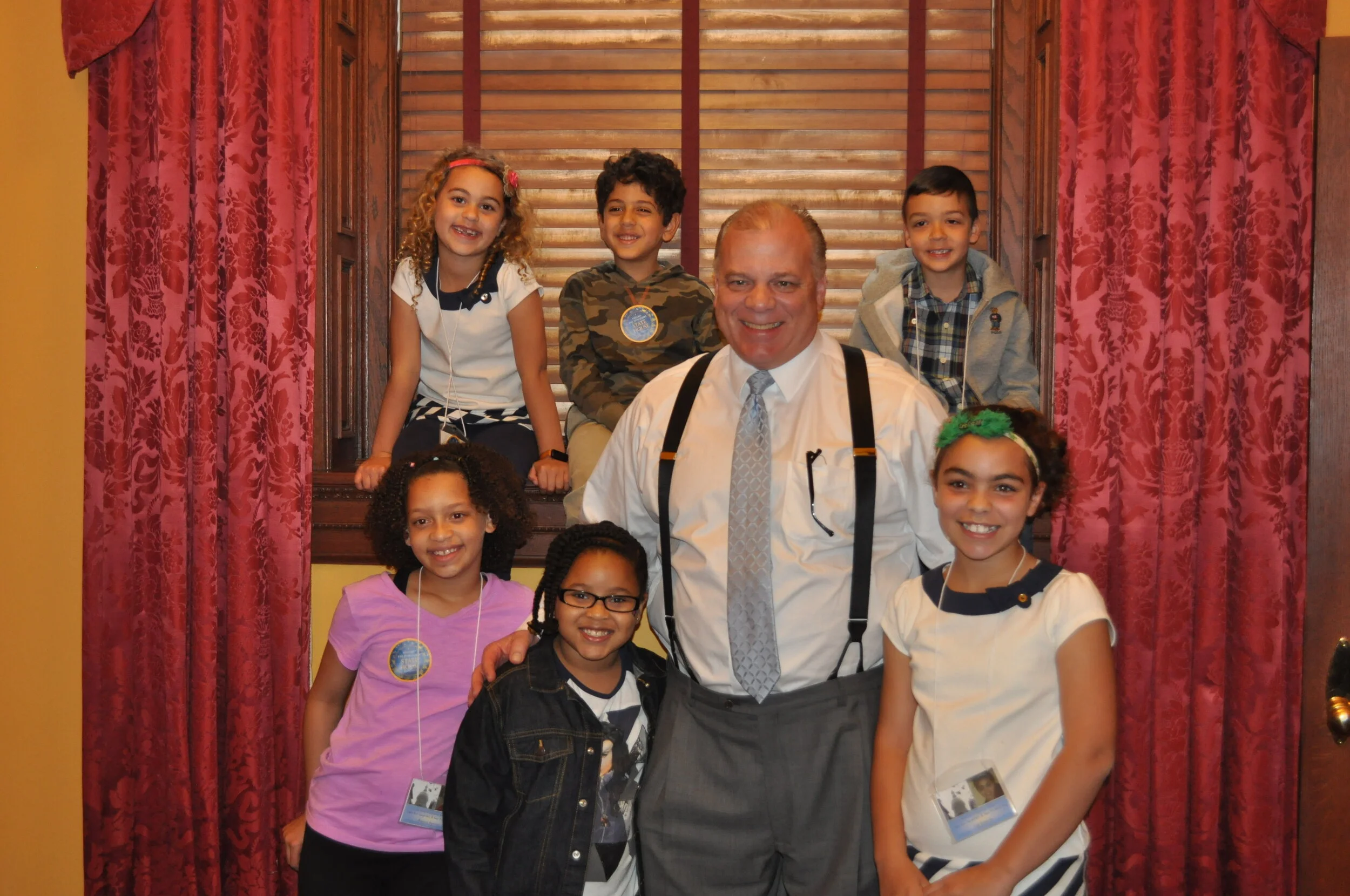 SENATOR SWEENEY CELEBRATES TAKE YOUR CHILD TO WORK DAY AT THE NEW JERSEY STATEHOUSE