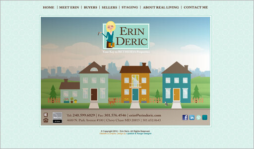 REAL ESTATE AGENT &amp; STAGING WEBSITE - Bethesda MD