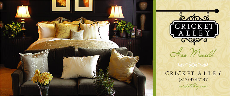 Window treatment drapery workroom Facebook banner graphic design - Dallas TX