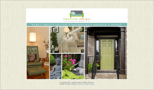 Interior Design, Home Staging, Color Consulting Contemporary Custom Website Design - Atlanta GA