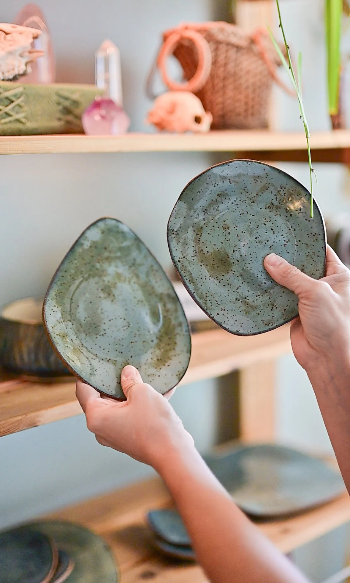 Pebble Snack Plates