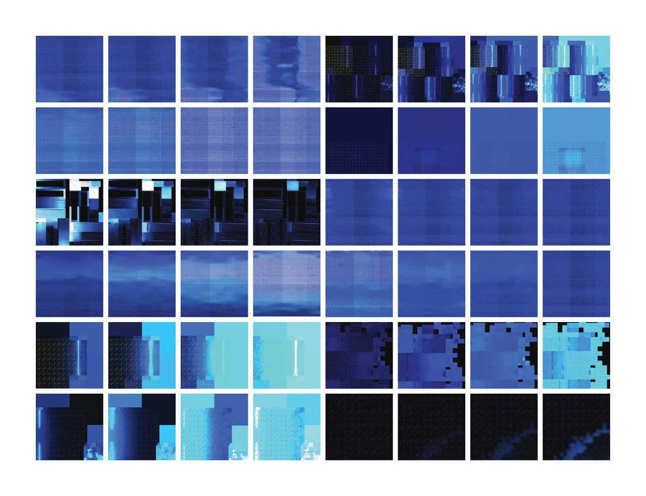 Inhabiting Blue