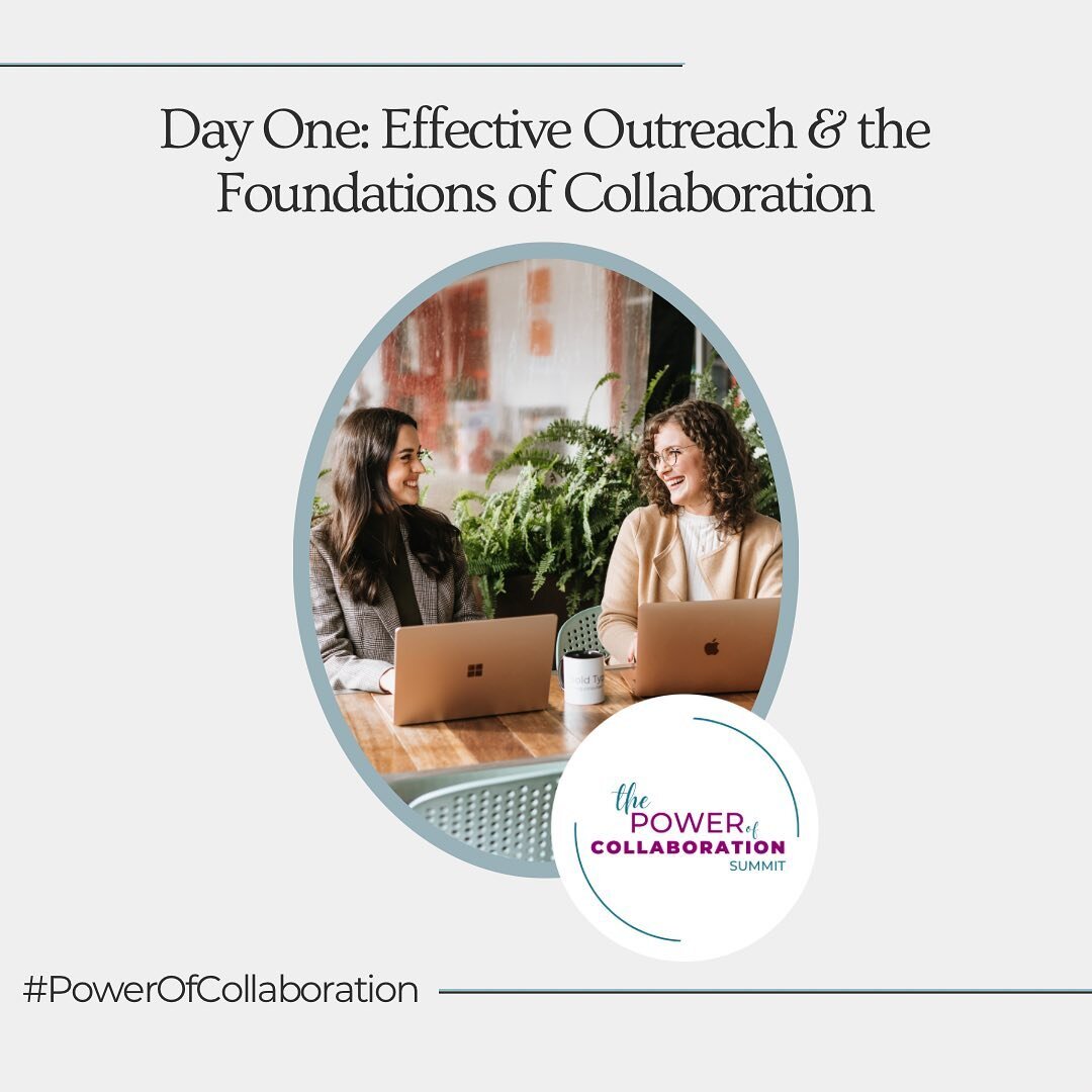 Exciting News! We're speaking on day one of District Bliss's Power of Collaboration Summit, and you're invited. 

This is a free, transformational 3-day event that will increase your income and convert clients through profitable partnerships.

You ca