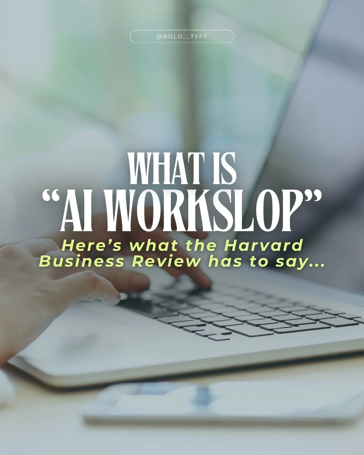 In our AI-Assisted Writing &amp; Editing course starting Dec 1st, we&rsquo;ll teach you how to edit AI-generated output&mdash;no more workslop! Learn more at the link in our bio.