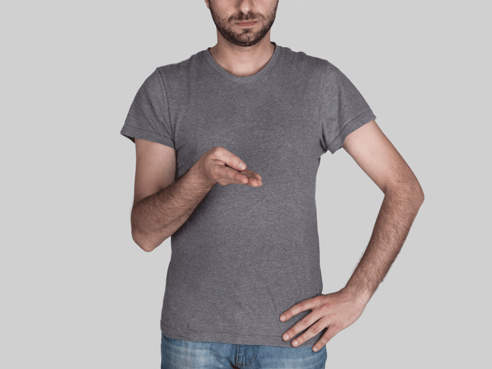 "I'm going to hit you!"