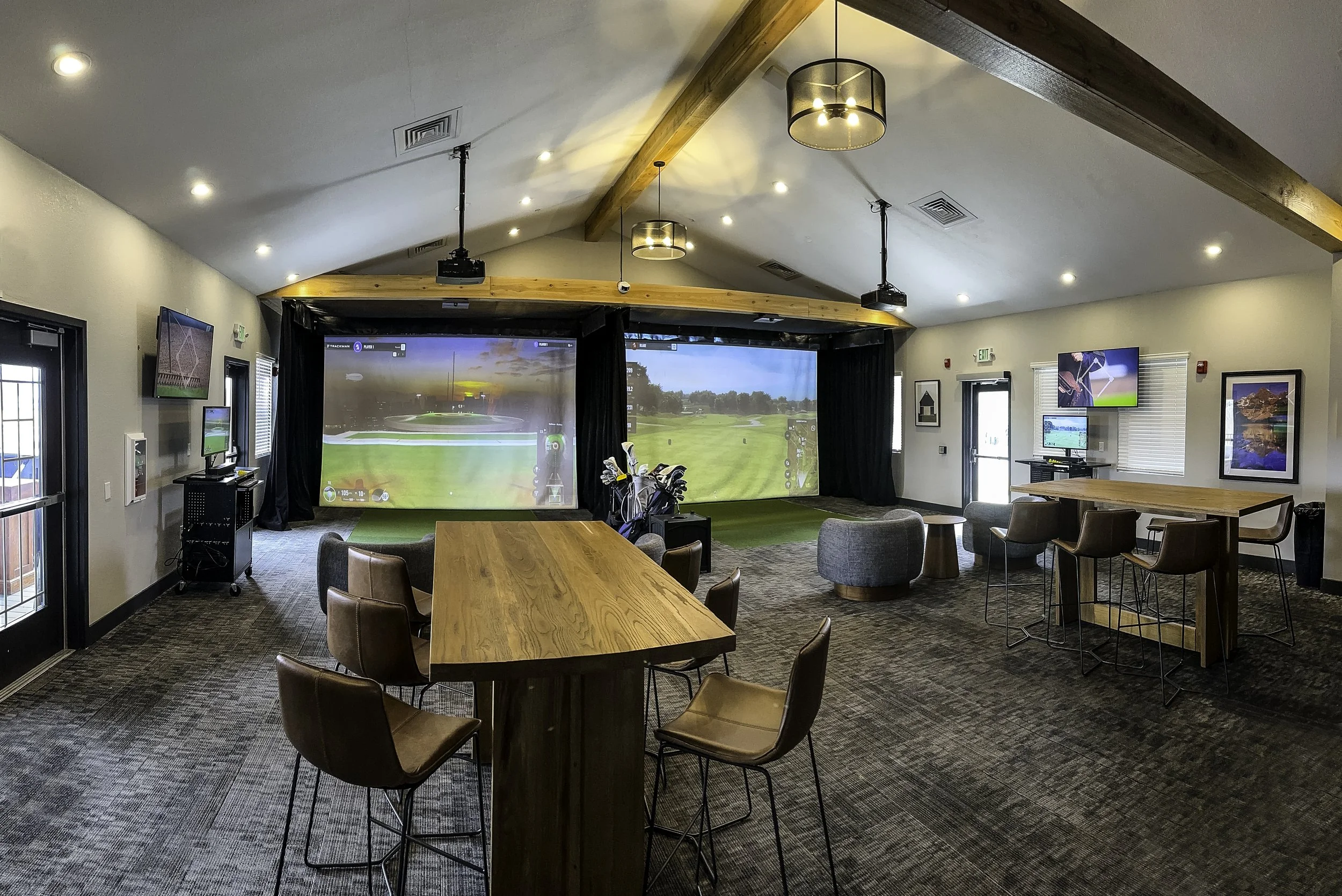 Green Valley Ranch Golf Club Simulator Room