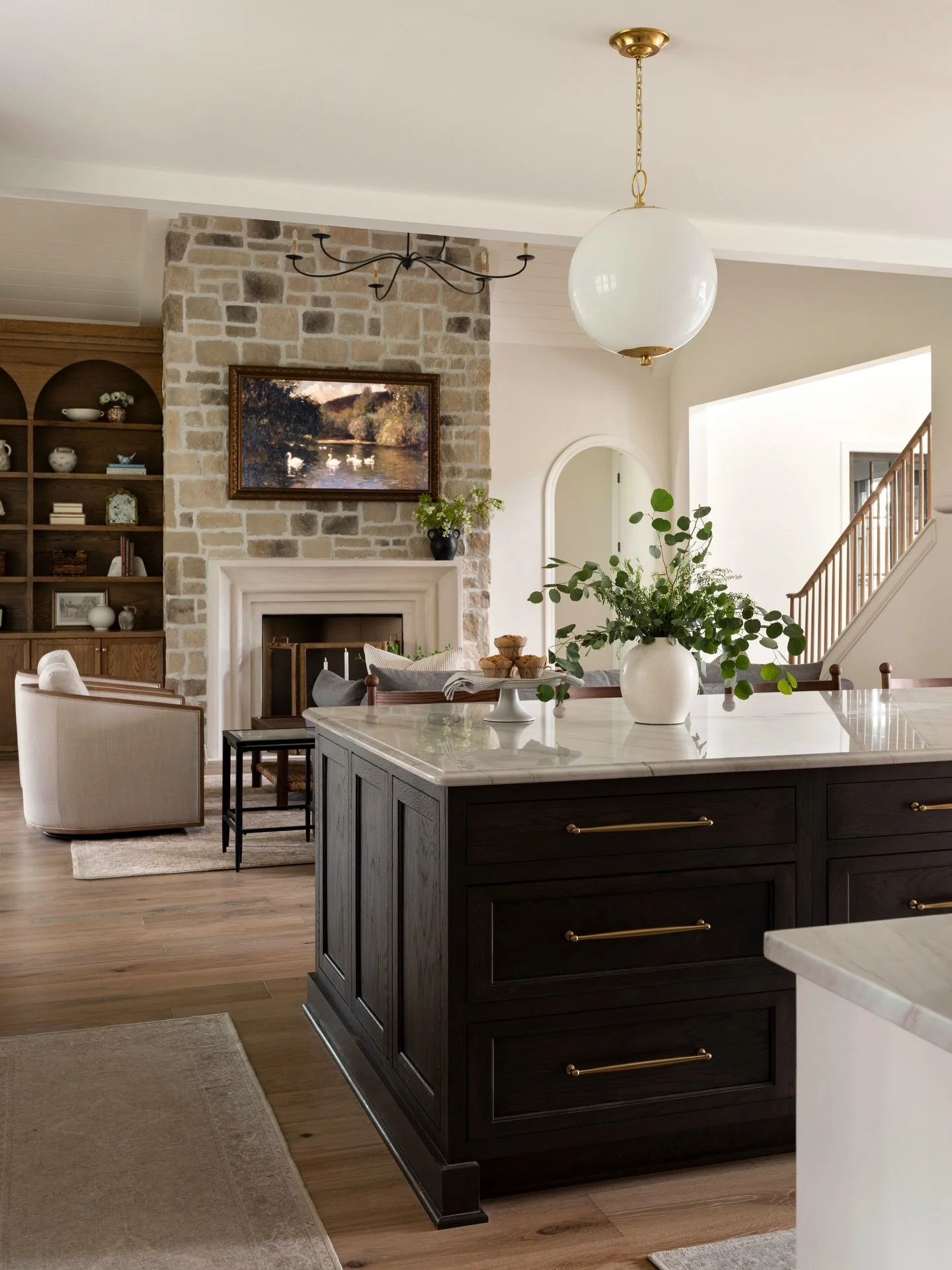 It was such a treat to photograph this new build for @katiewoodinteriors &amp; @blackwolfbuild &mdash; this home embodies timeless, classic beauty at every turn. It&rsquo;s also really special when the homeowners are family members and you get to cap