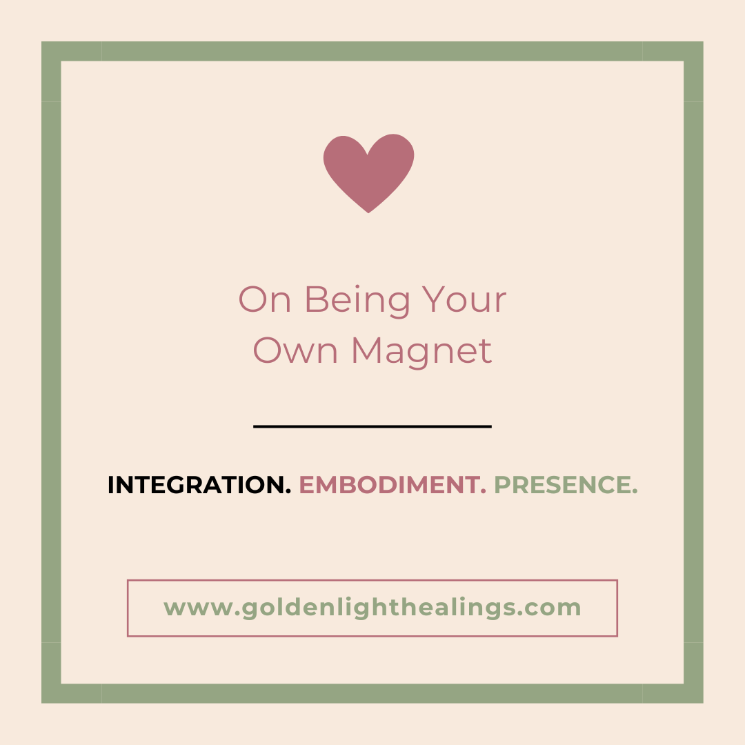On Being Your Own Magnet
