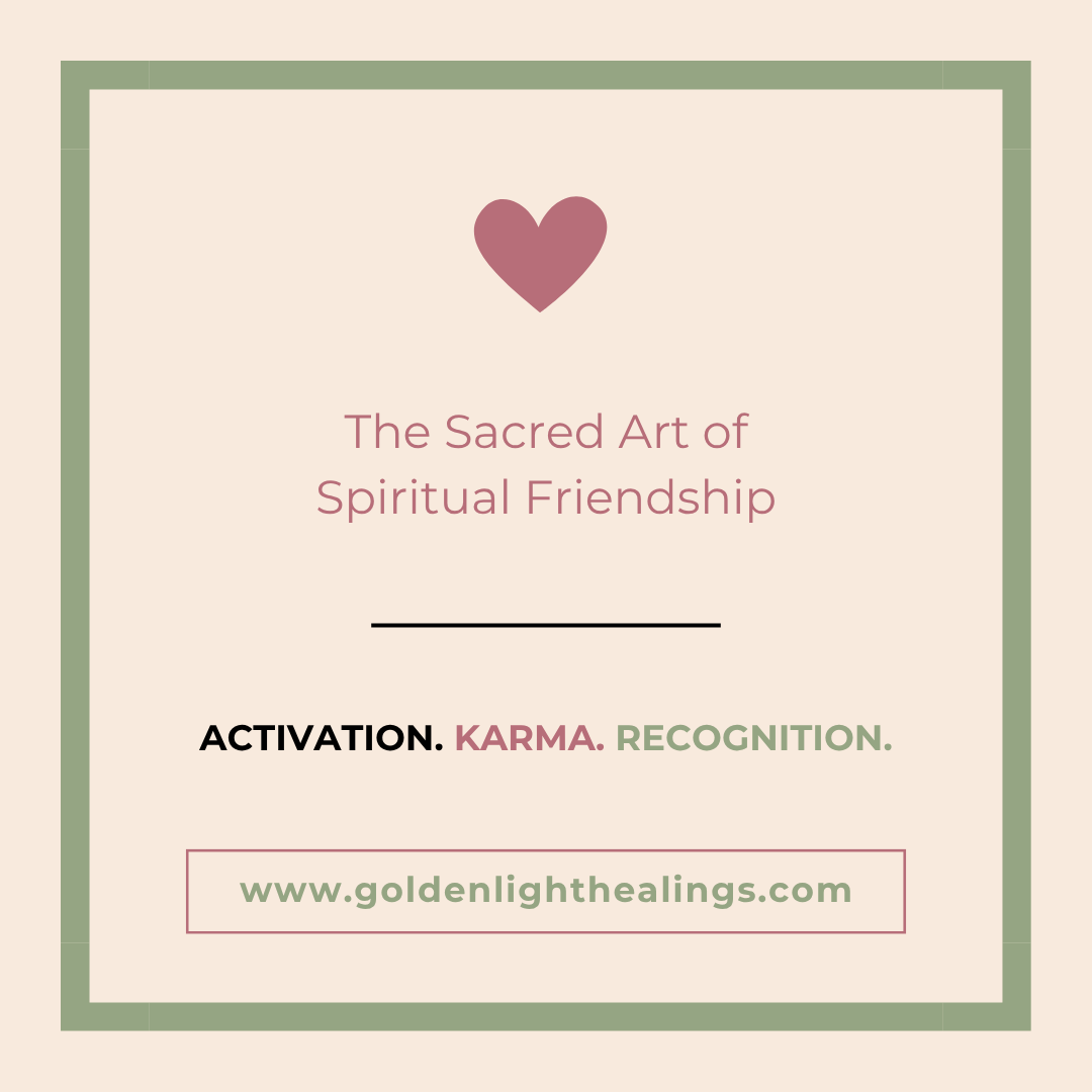 The Sacred Art of Spiritual Friendship