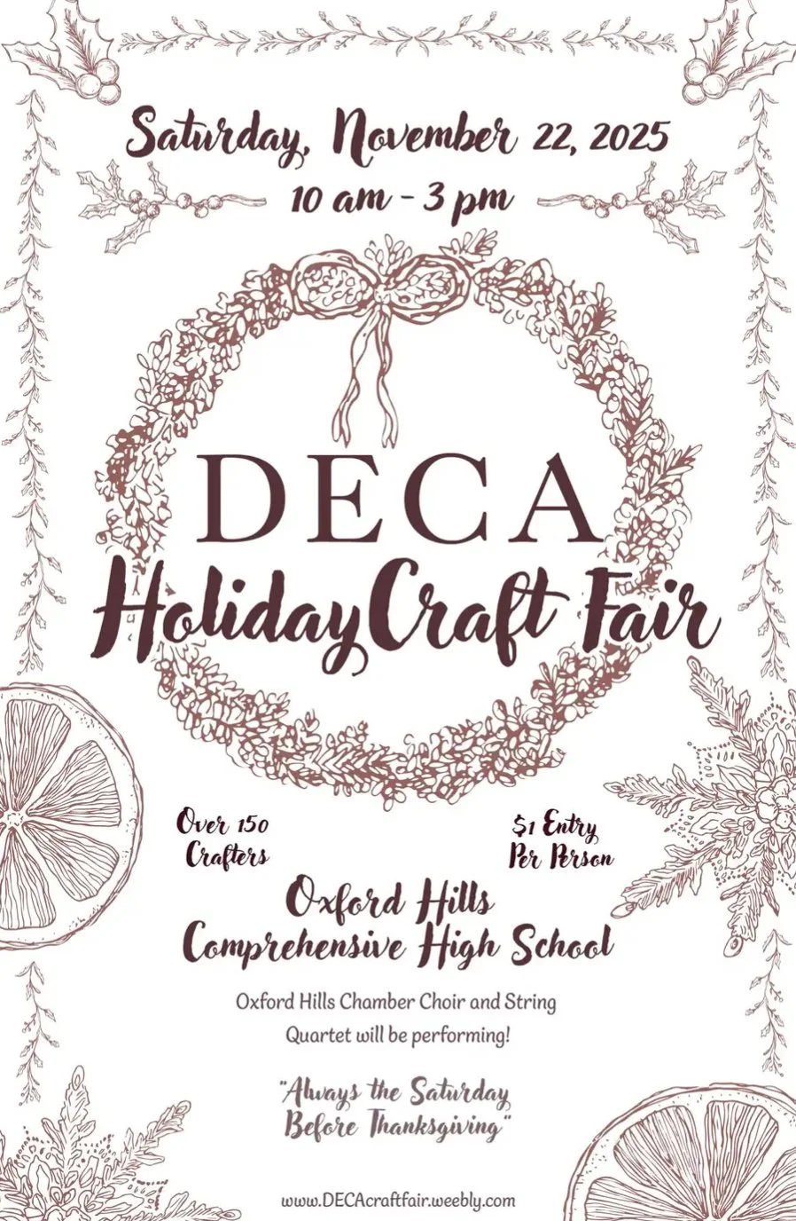 DECA Holiday Craft Fair