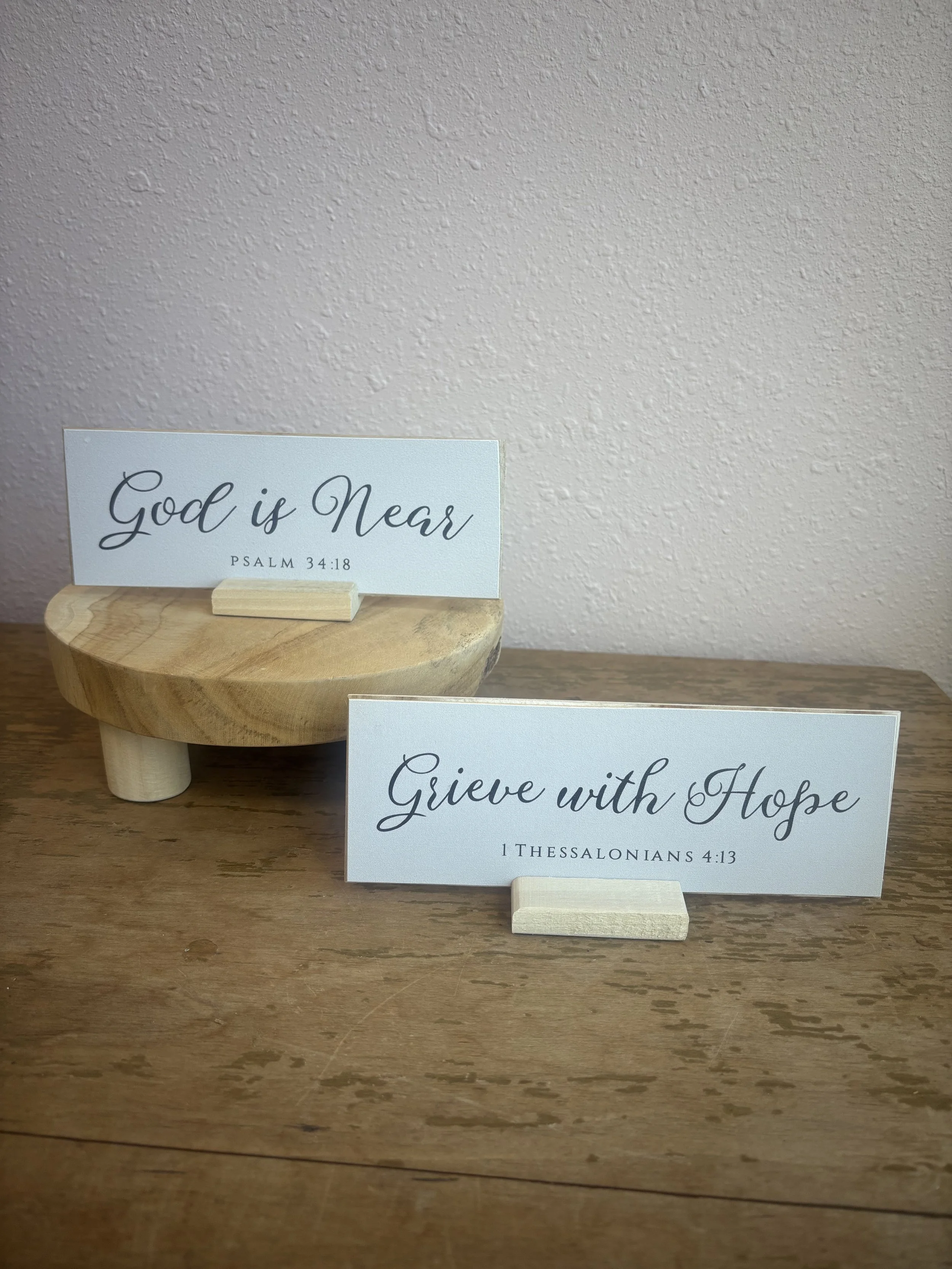 Small Bereavement Wooden Sign
