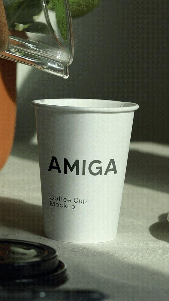VIDEO MOCKUP - COFFEE CUP