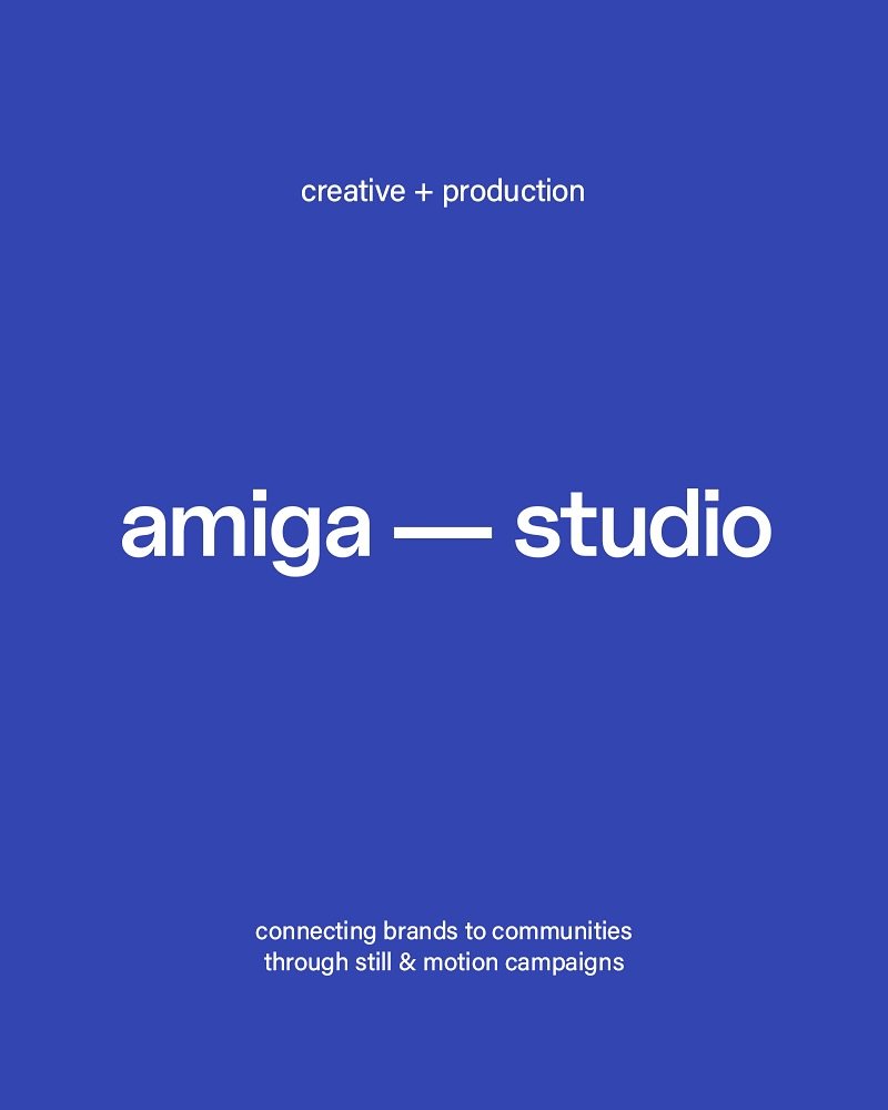 connecting brands to communities through stills and motion campaigns 🌀
