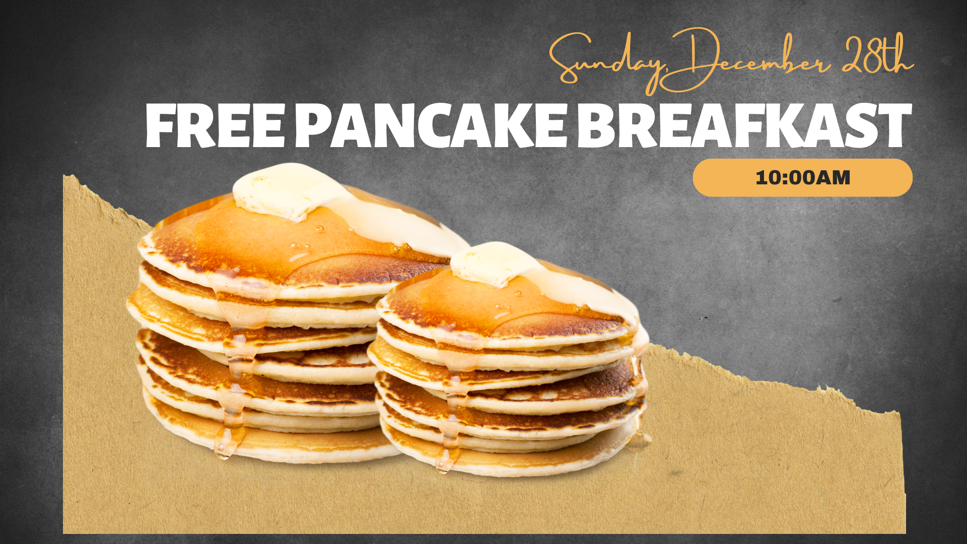 FREE Pancake Breakfast