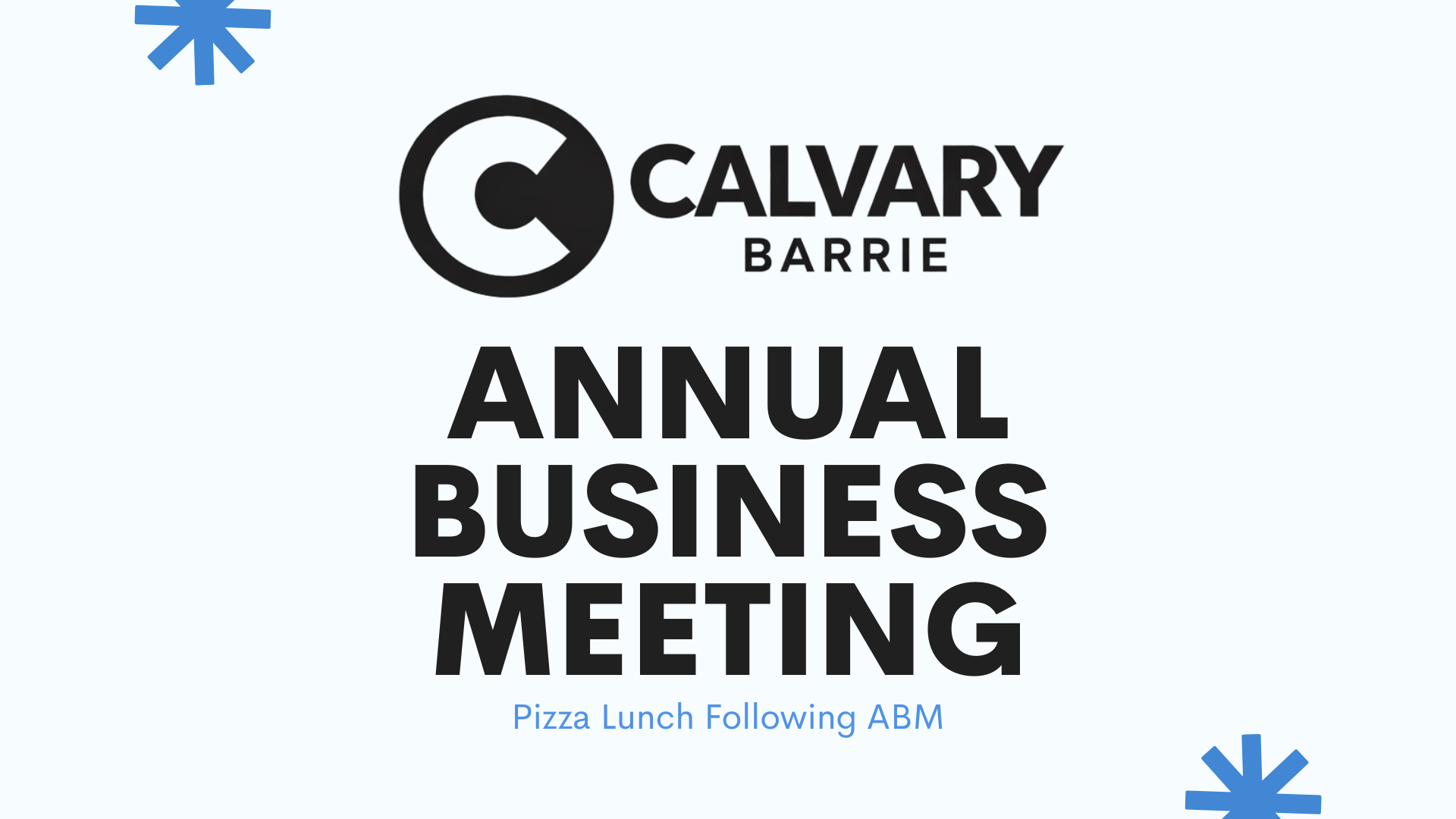 Annual Business Meeting