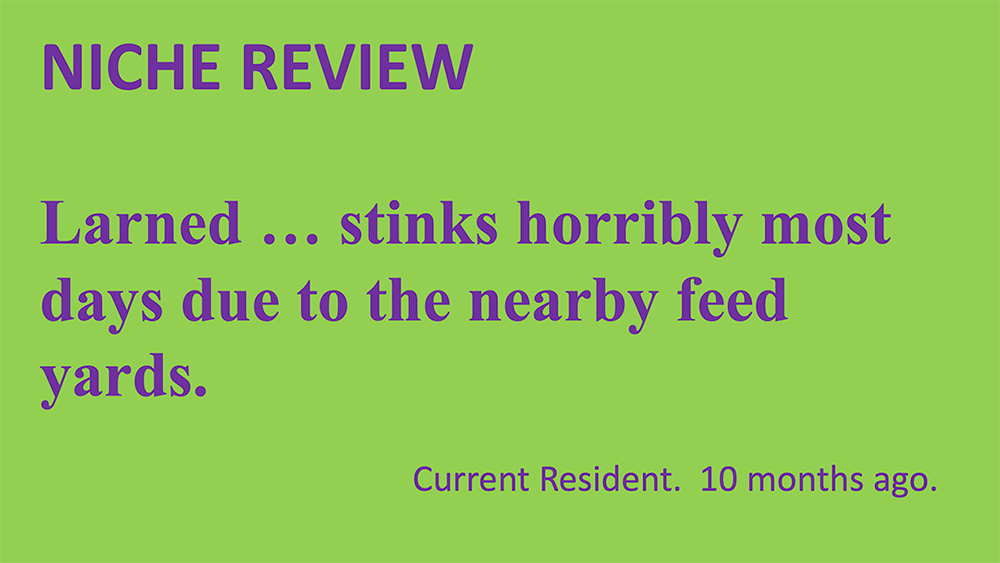 Pawnee County Residents Pawnee County Residents Say CAFOs Stink