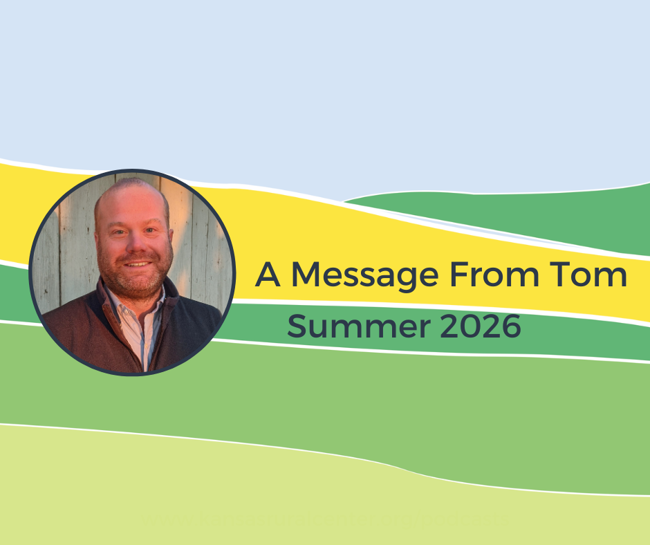 A Message From Tom, Summer 2026